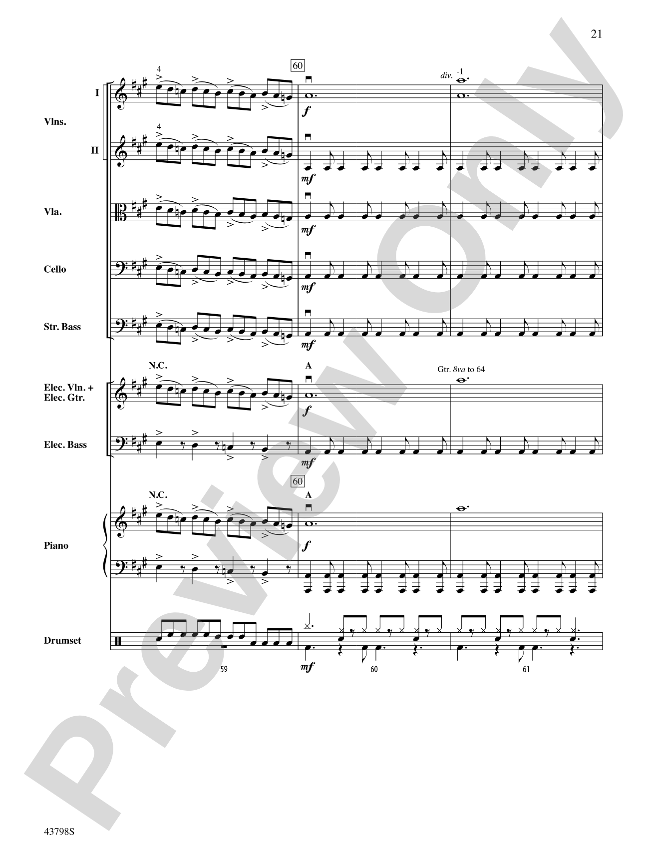 Siberian Sleigh Ride: String Orchestra Conductor Score & Parts
