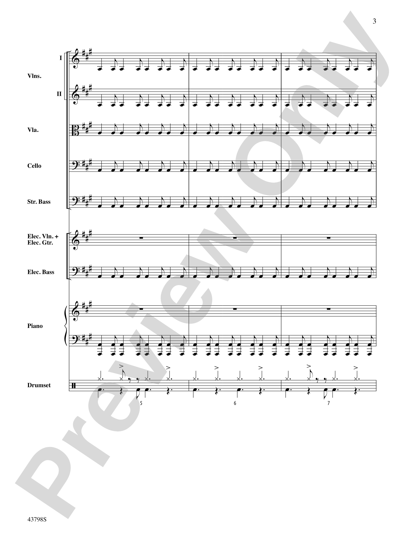 Siberian Sleigh Ride: String Orchestra Conductor Score & Parts