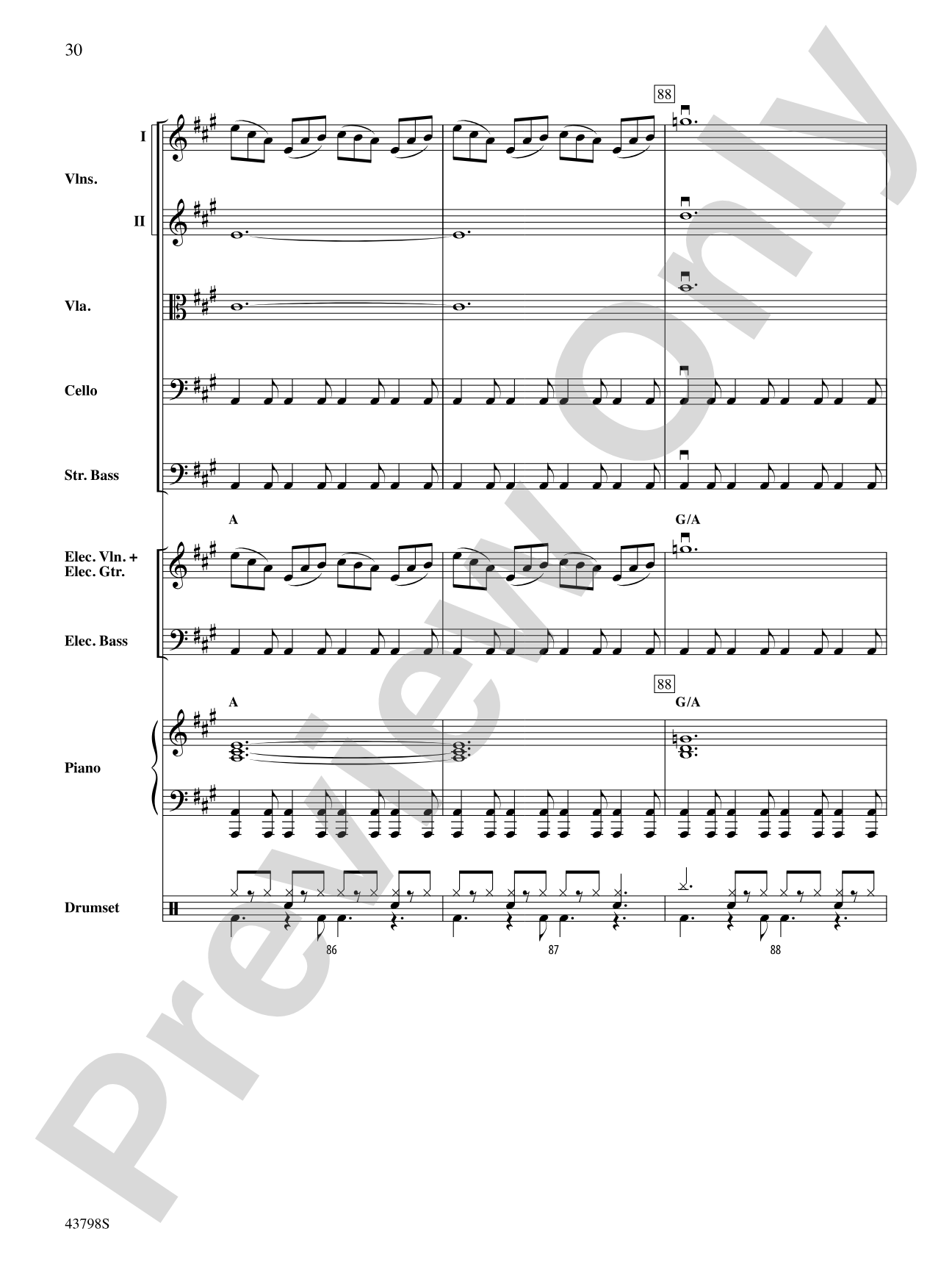 Siberian Sleigh Ride: String Orchestra Conductor Score & Parts