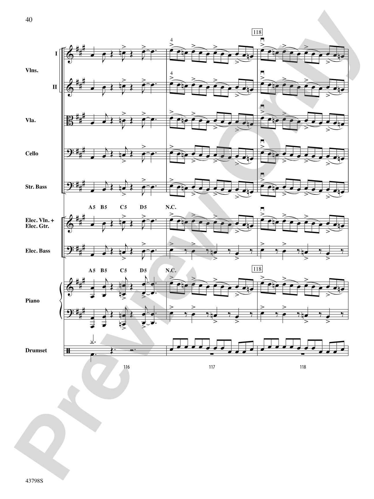 Siberian Sleigh Ride: String Orchestra Conductor Score & Parts