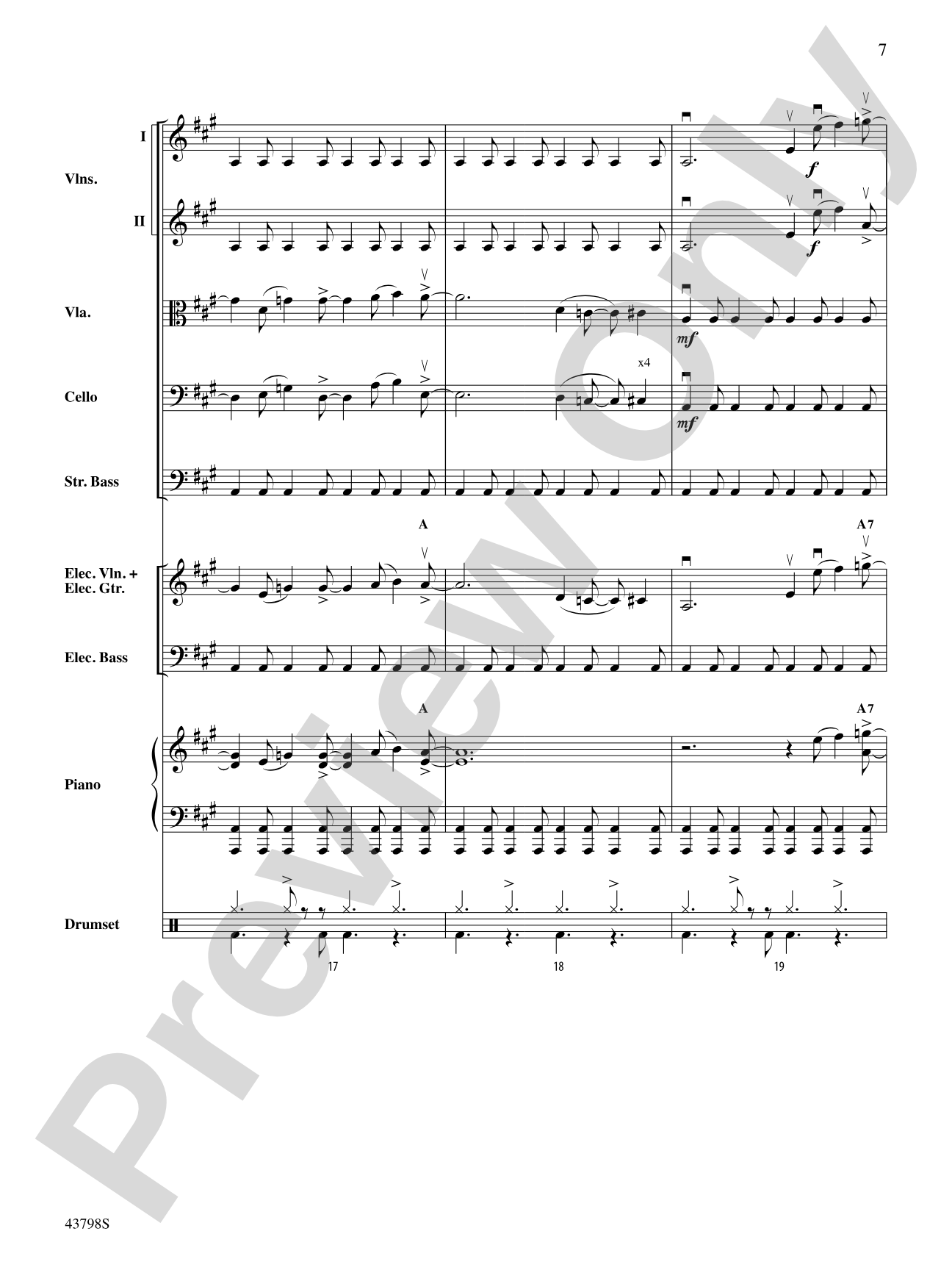 Siberian Sleigh Ride: String Orchestra Conductor Score & Parts
