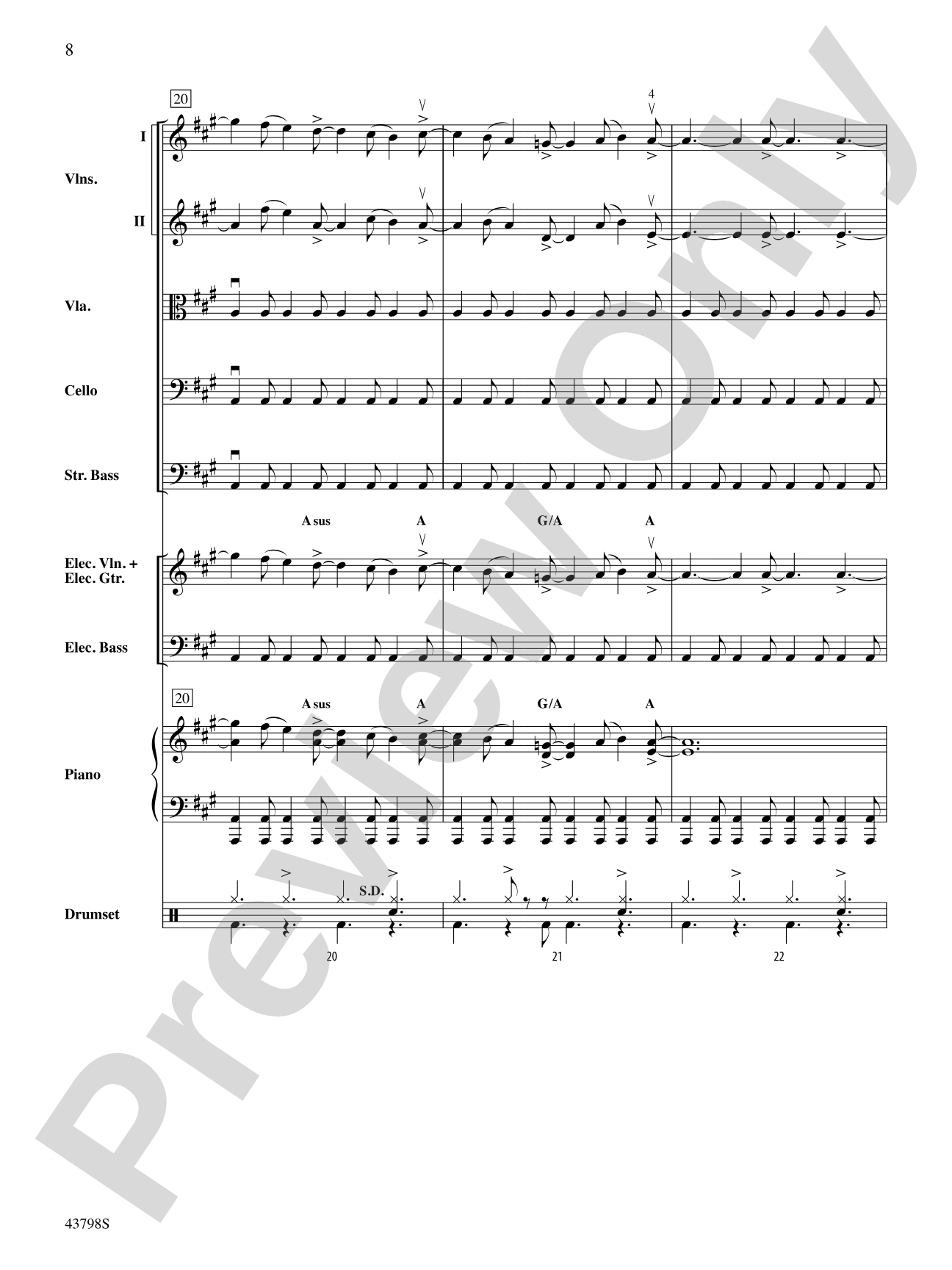 Siberian Sleigh Ride: String Orchestra Conductor Score & Parts