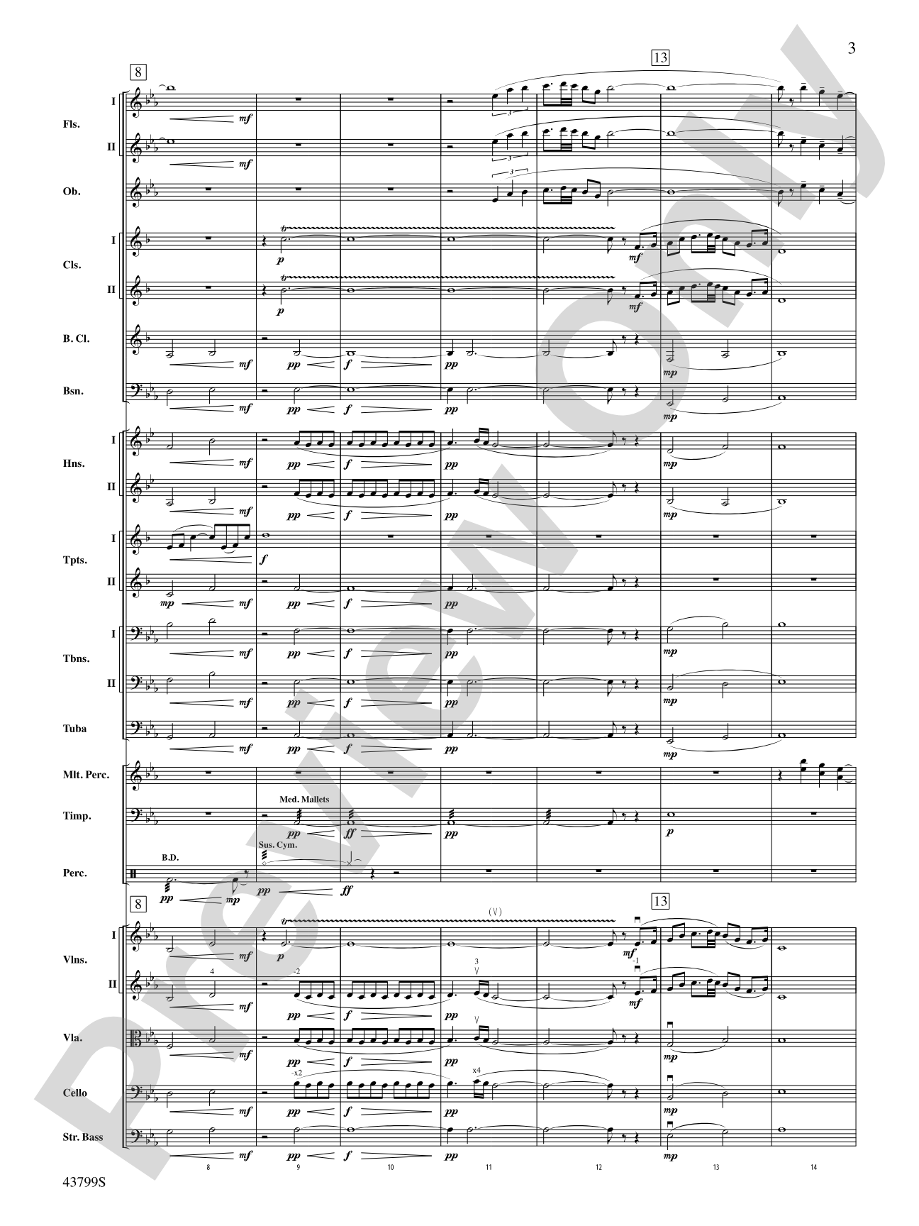 Appalachian Morning: Full Orchestra Conductor Score & Parts