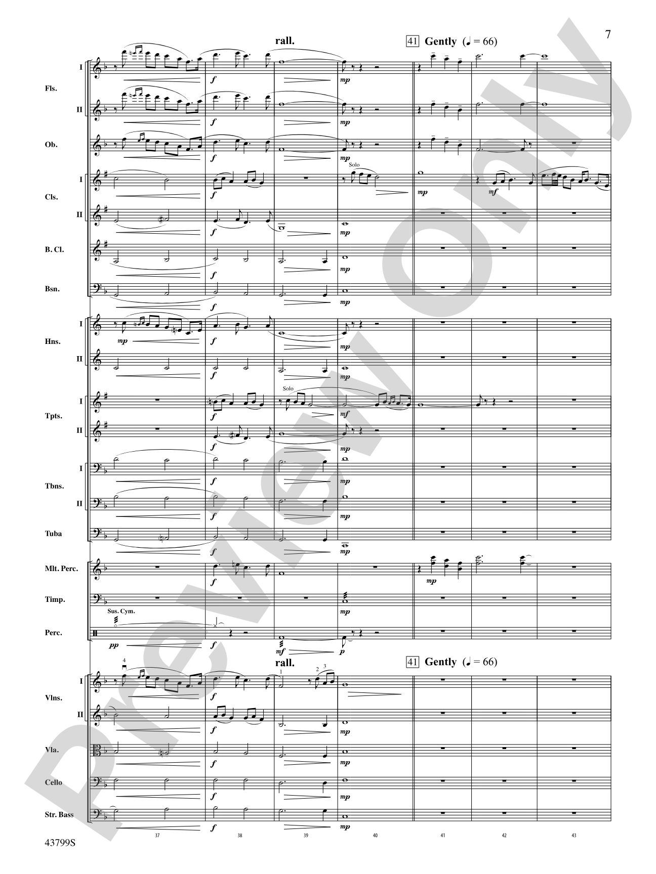 Appalachian Morning: Full Orchestra Conductor Score & Parts