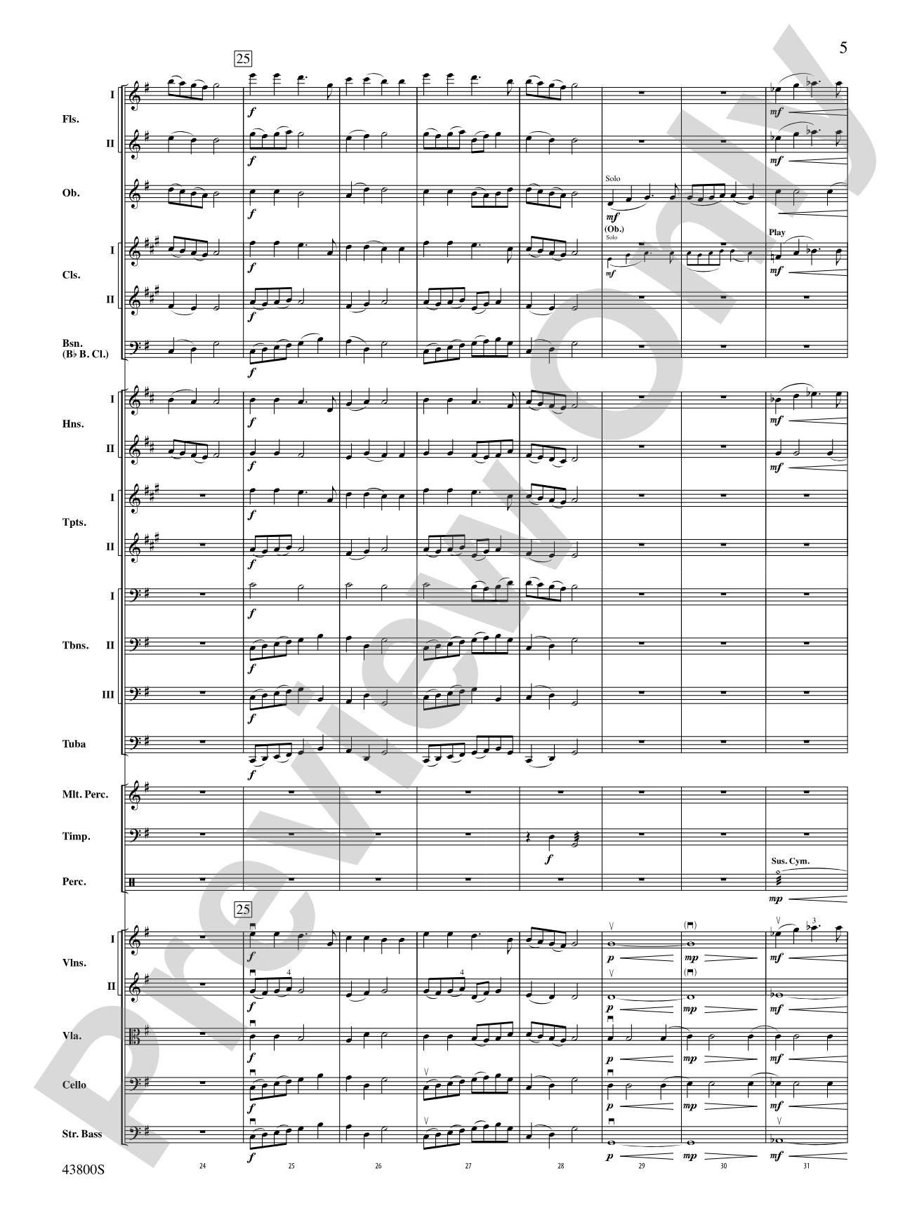 Once in Royal David's City: Full Orchestra Conductor Score & Parts
