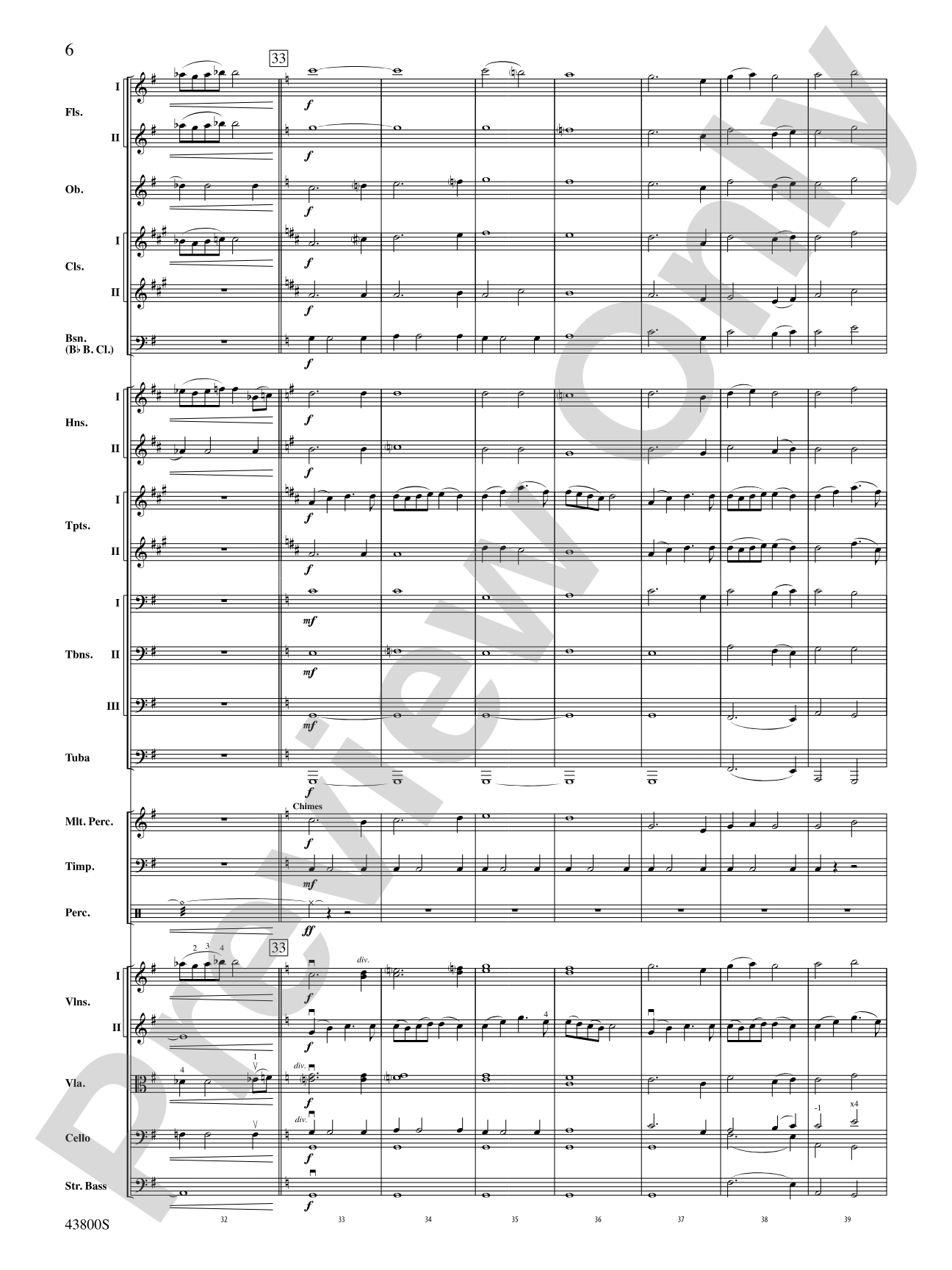 Once in Royal David's City: Full Orchestra Conductor Score & Parts