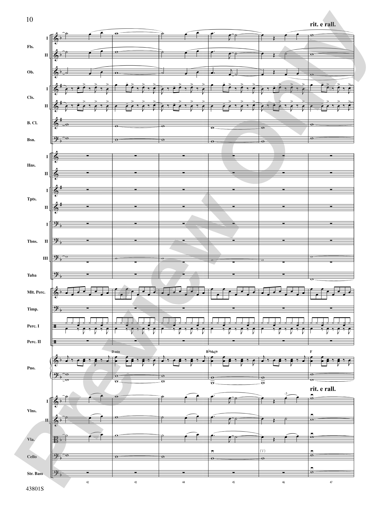 Bruno Mars' Greatest Hits: Full Orchestra Conductor Score & Parts