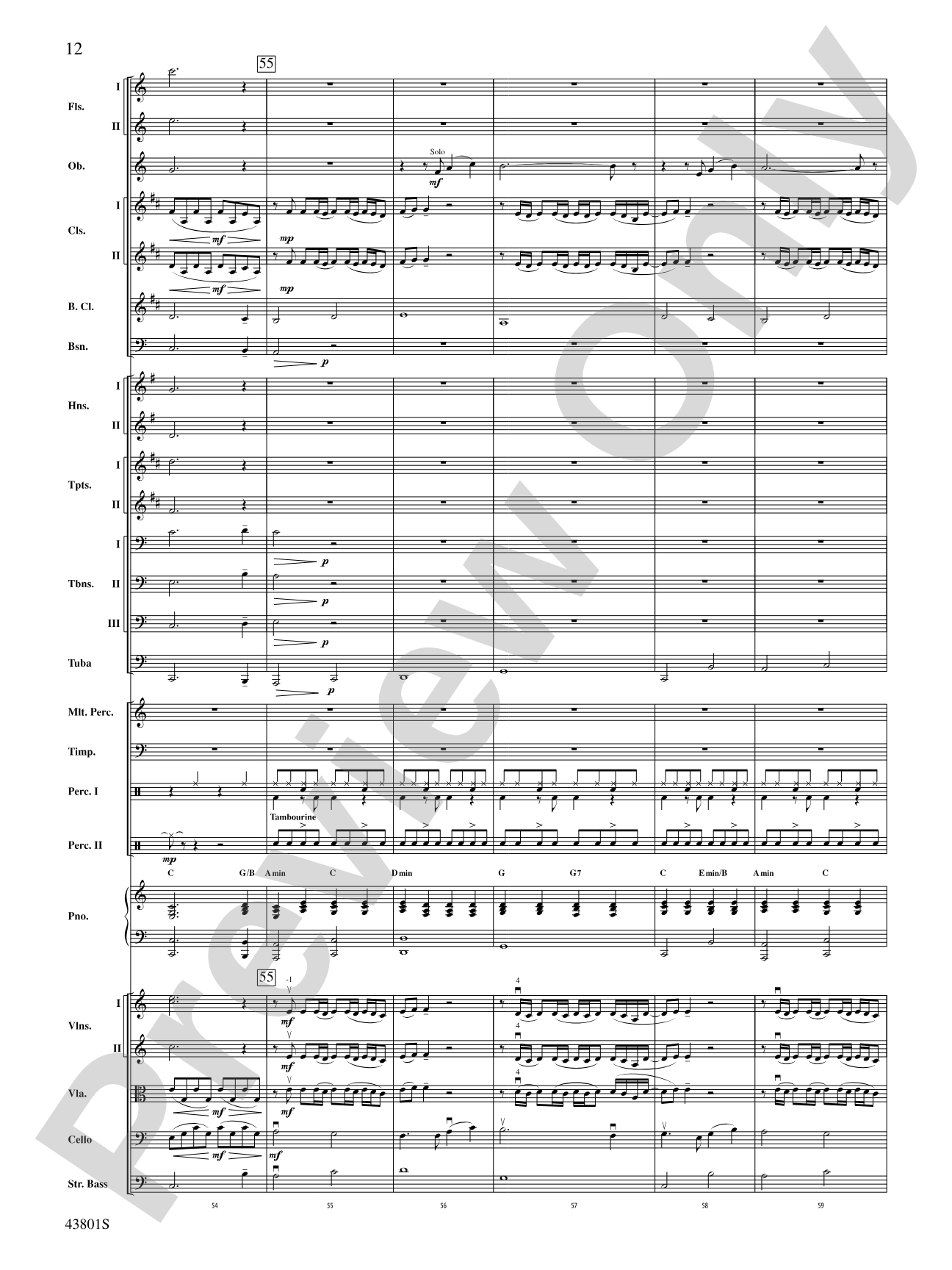 Bruno Mars' Greatest Hits: Full Orchestra Conductor Score & Parts