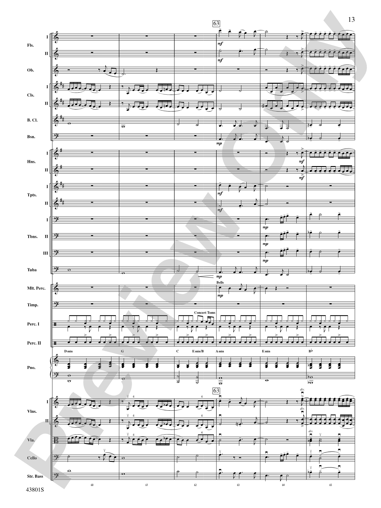 Bruno Mars' Greatest Hits: Full Orchestra Conductor Score & Parts