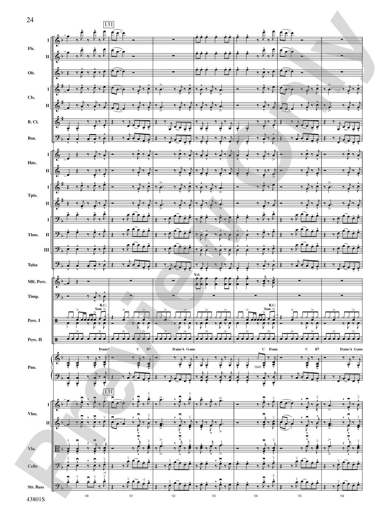 Bruno Mars' Greatest Hits: Full Orchestra Conductor Score & Parts