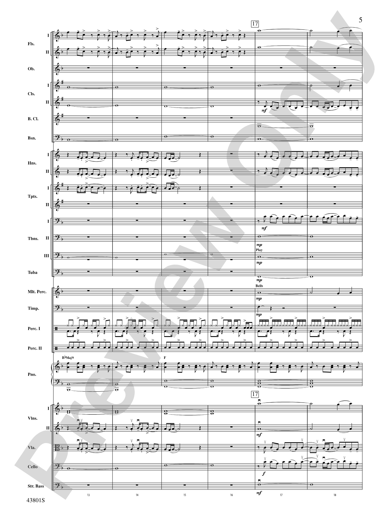 Bruno Mars' Greatest Hits: Full Orchestra Conductor Score & Parts