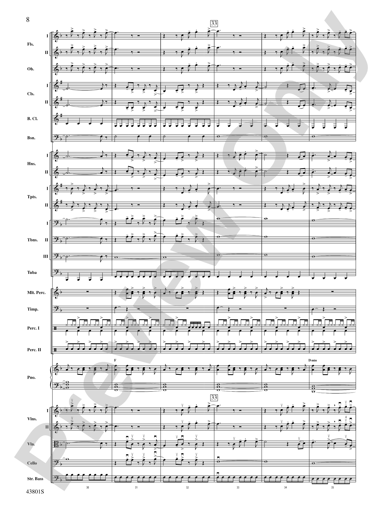 Bruno Mars' Greatest Hits: Full Orchestra Conductor Score & Parts