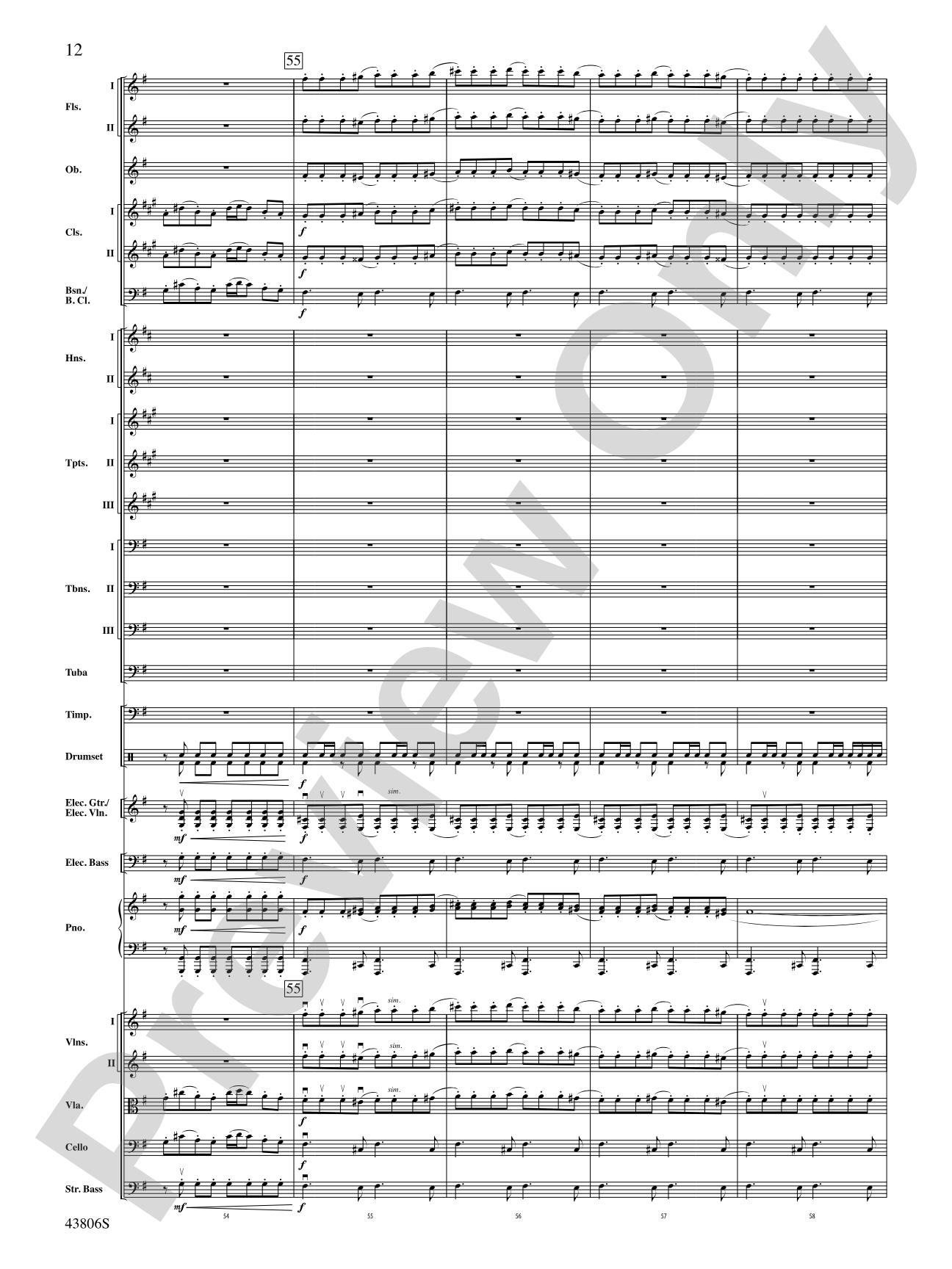 A Mad Russian's Christmas: Full Orchestra Conductor Score & Parts