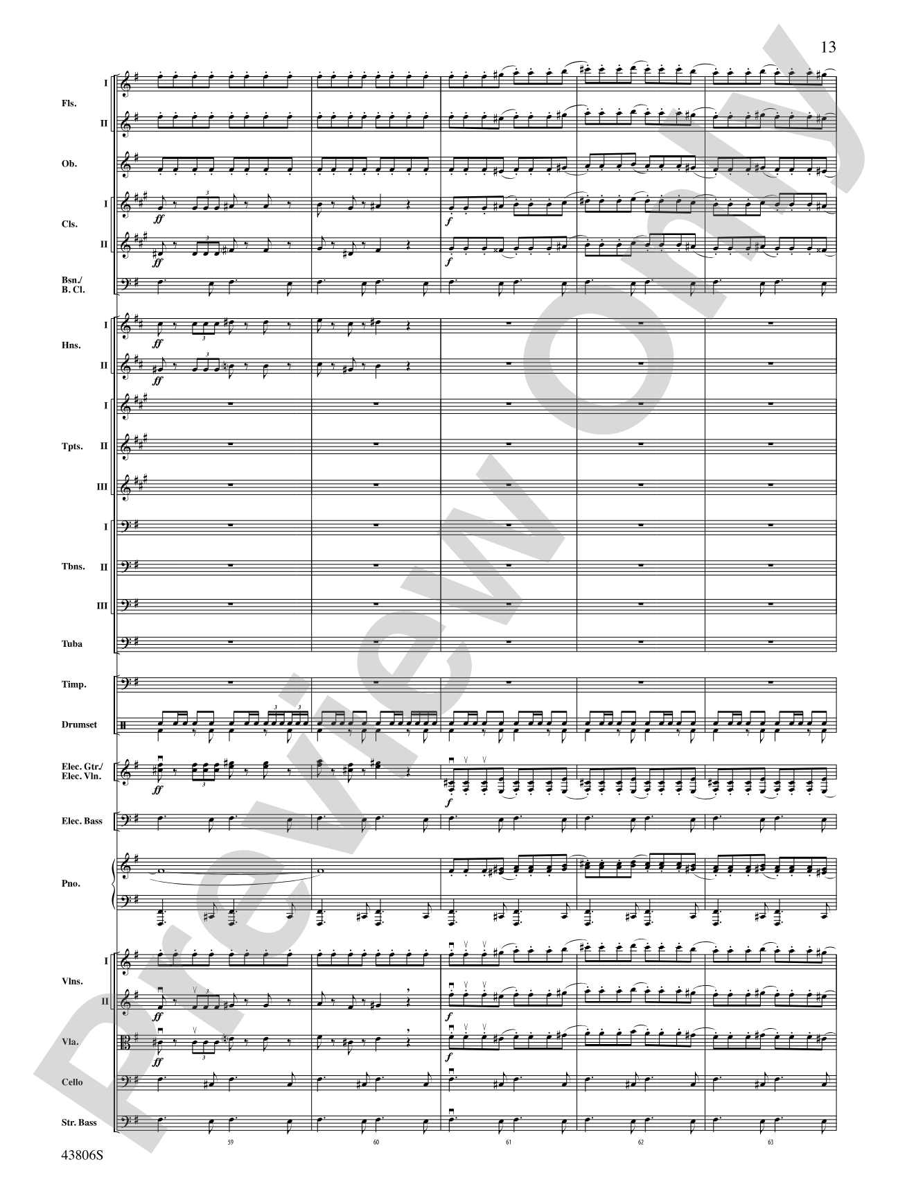 A Mad Russian's Christmas: Full Orchestra Conductor Score & Parts