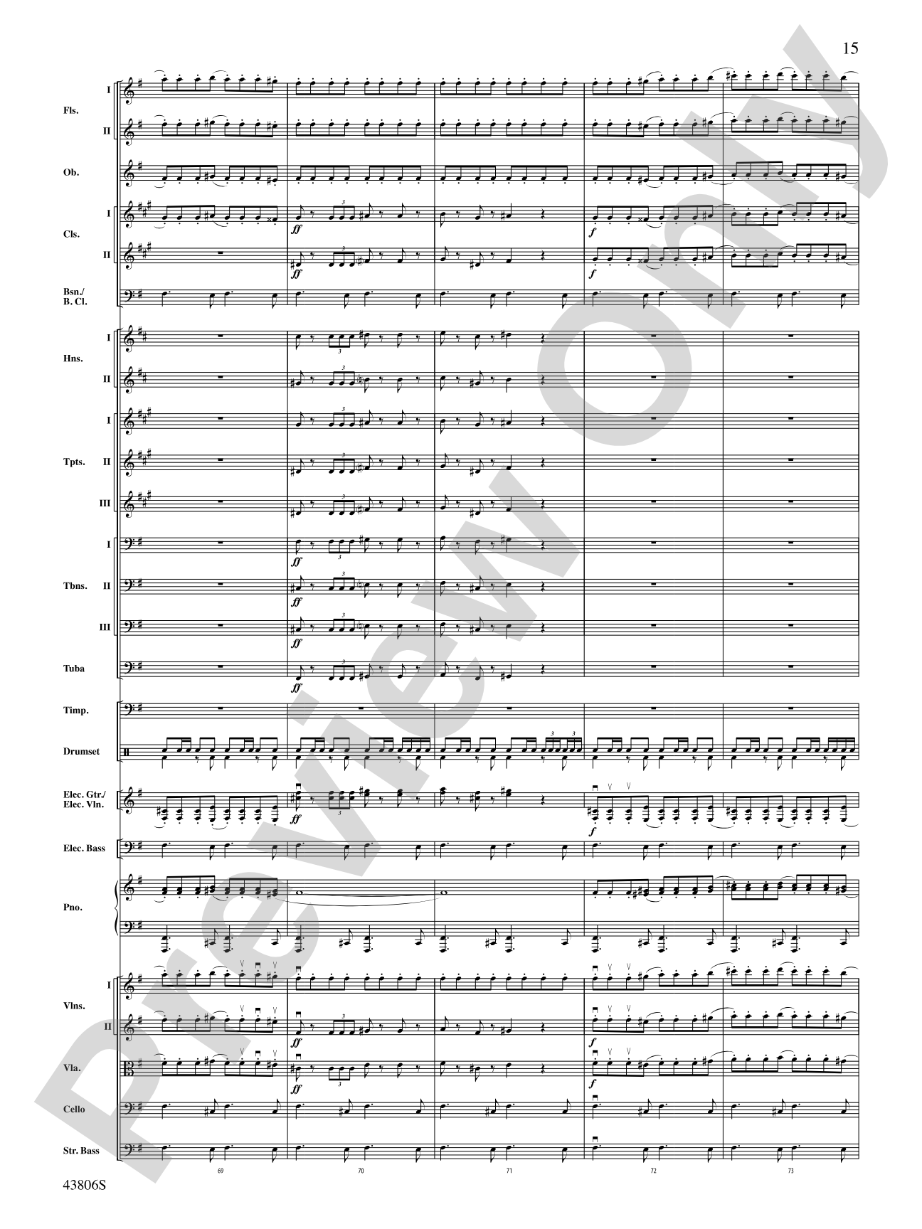 A Mad Russian's Christmas: Full Orchestra Conductor Score & Parts