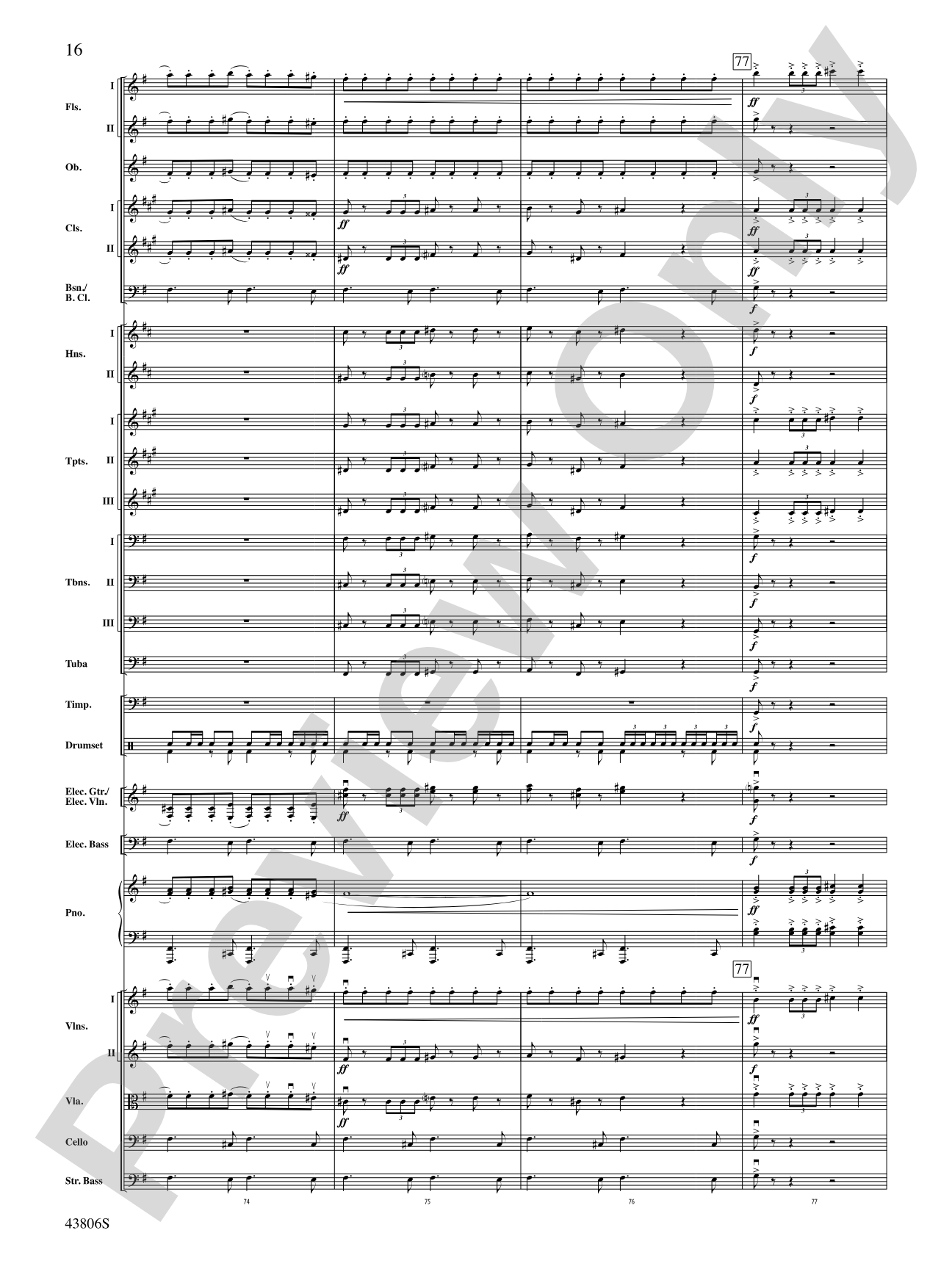A Mad Russian's Christmas: Full Orchestra Conductor Score & Parts
