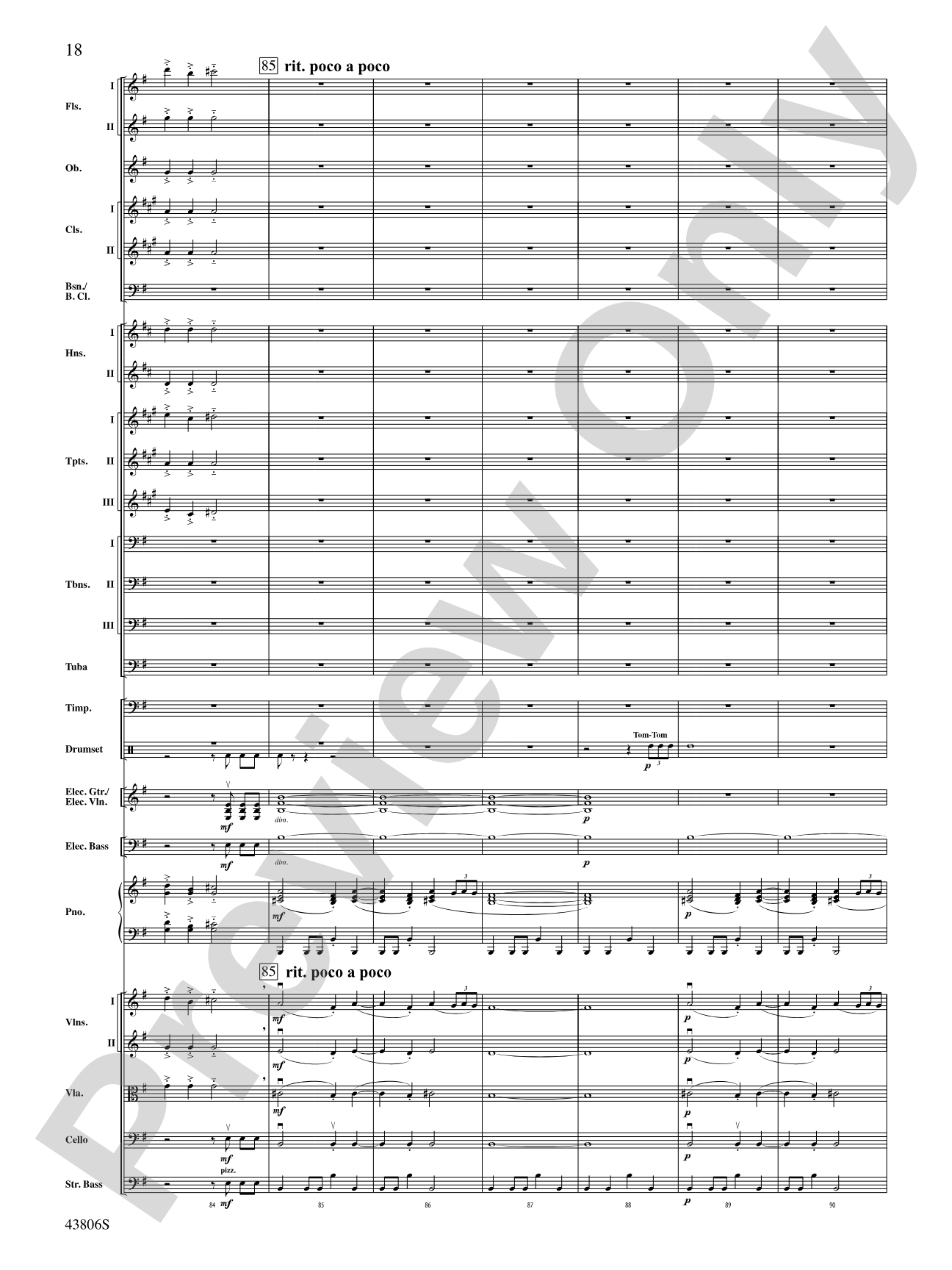 A Mad Russian's Christmas: Full Orchestra Conductor Score & Parts