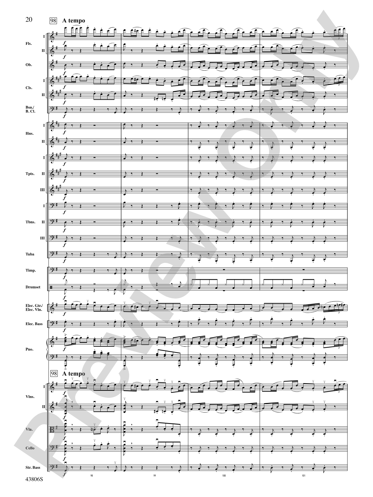 A Mad Russian's Christmas: Full Orchestra Conductor Score & Parts