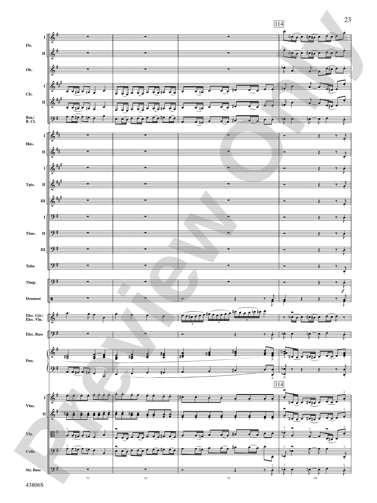 A Mad Russian's Christmas: Full Orchestra Conductor Score & Parts