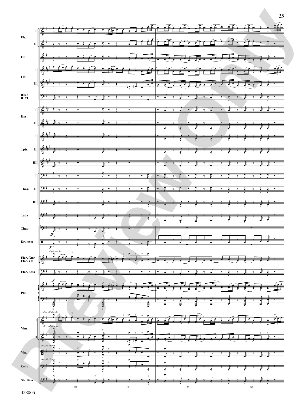 A Mad Russian's Christmas: Full Orchestra Conductor Score & Parts