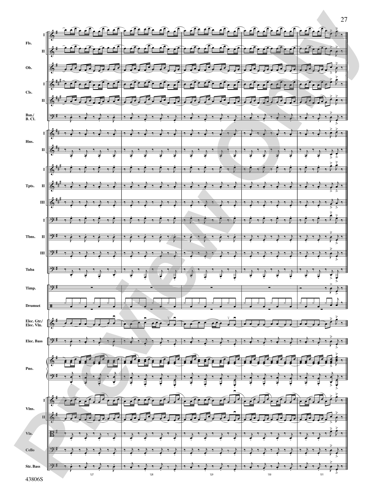 A Mad Russian's Christmas: Full Orchestra Conductor Score & Parts