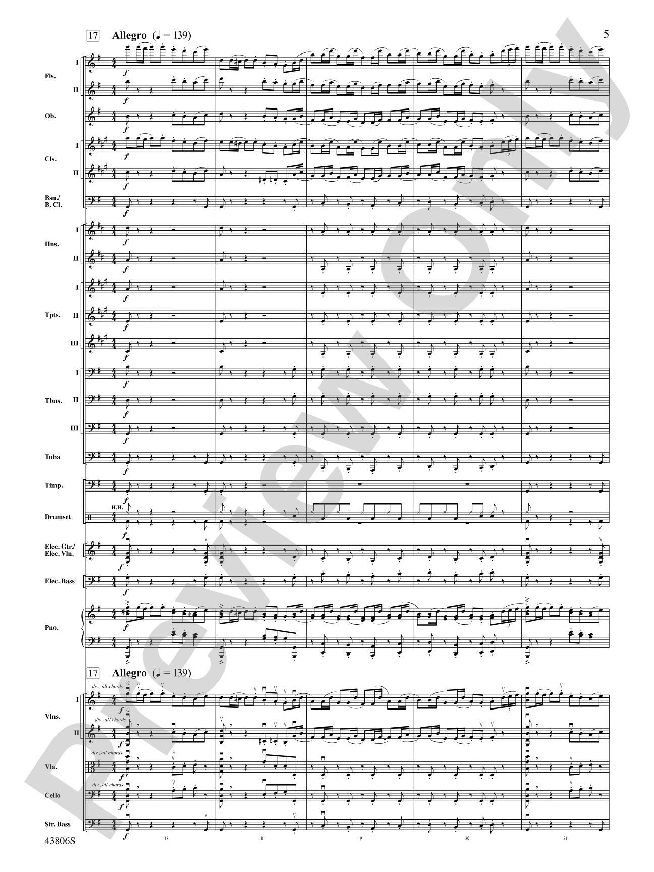 A Mad Russian's Christmas: Full Orchestra Conductor Score & Parts