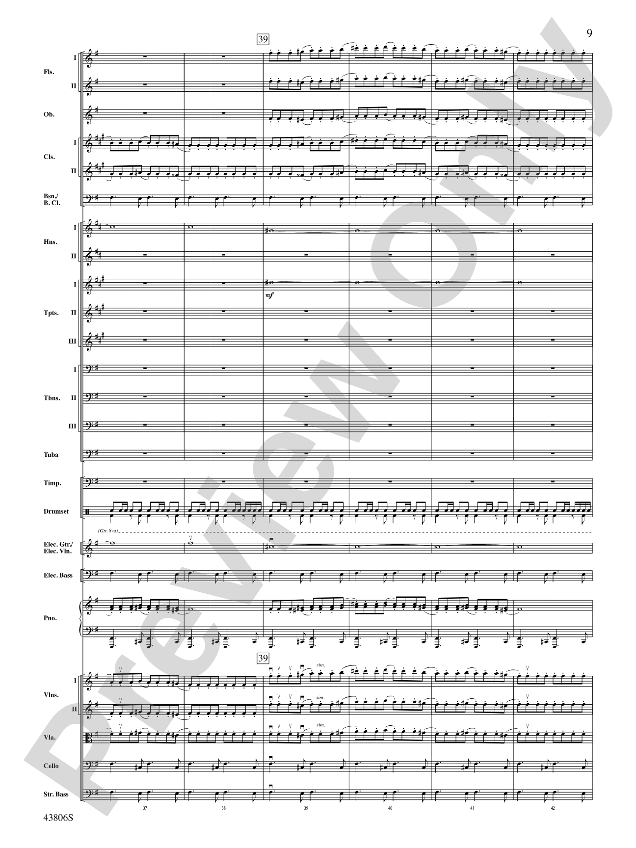 A Mad Russian's Christmas: Full Orchestra Conductor Score & Parts