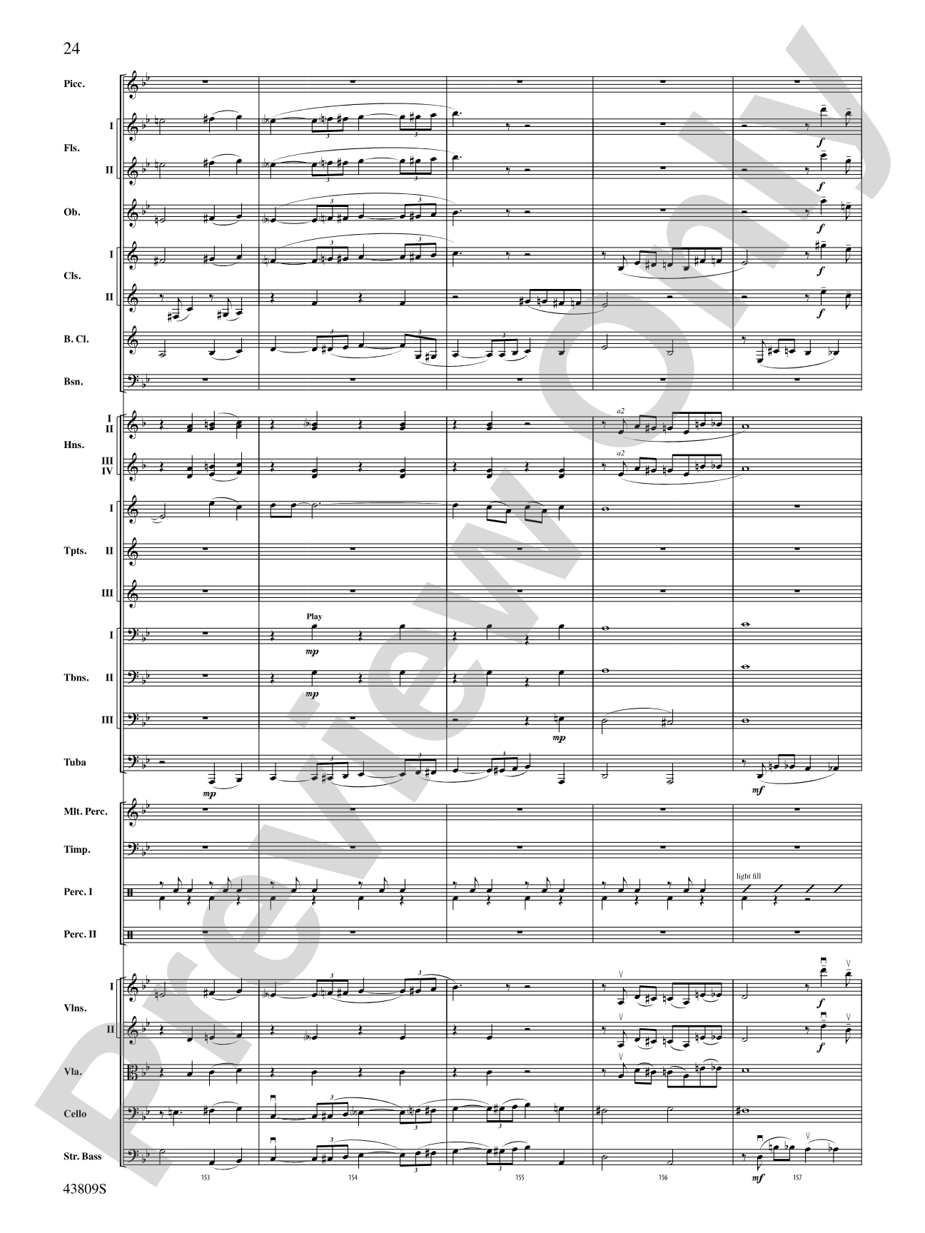 Gershwin by George!: Full Orchestra Conductor Score & Parts