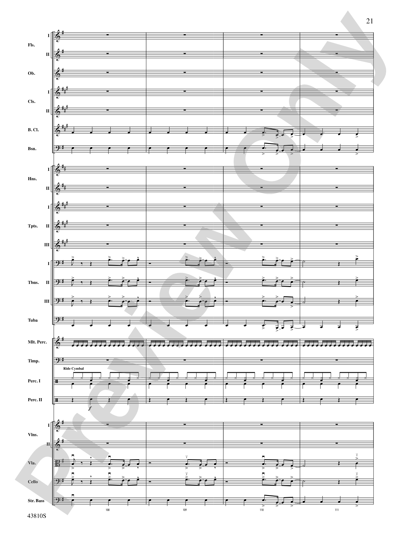 Rocky Broadway: Full Orchestra Conductor Score & Parts