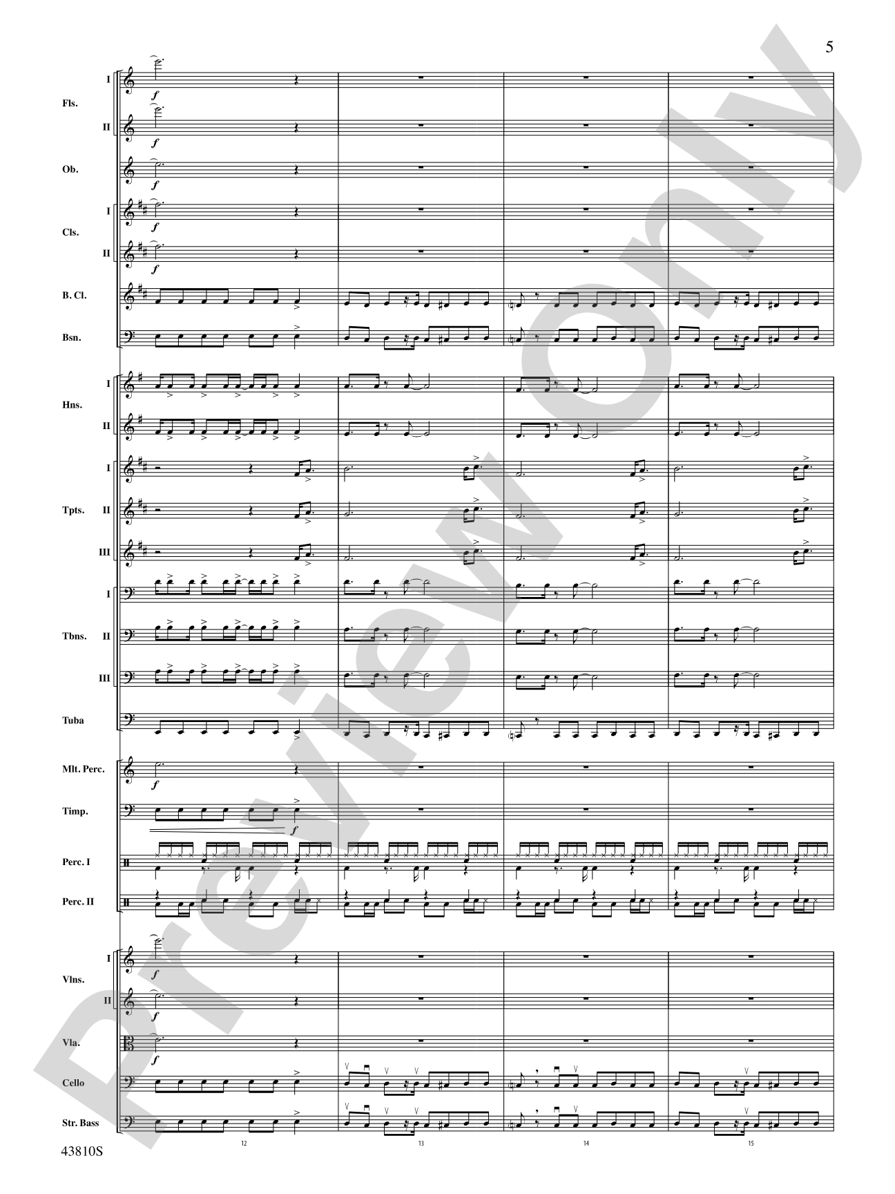 Rocky Broadway: Full Orchestra Conductor Score & Parts
