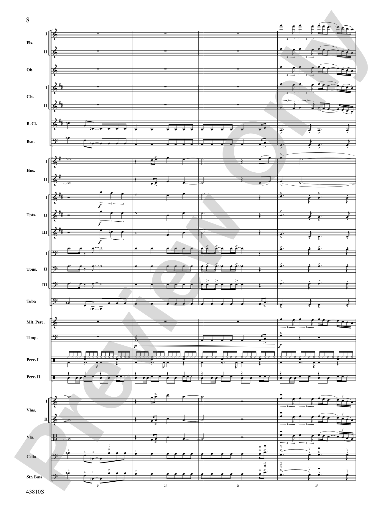 Rocky Broadway: Full Orchestra Conductor Score & Parts