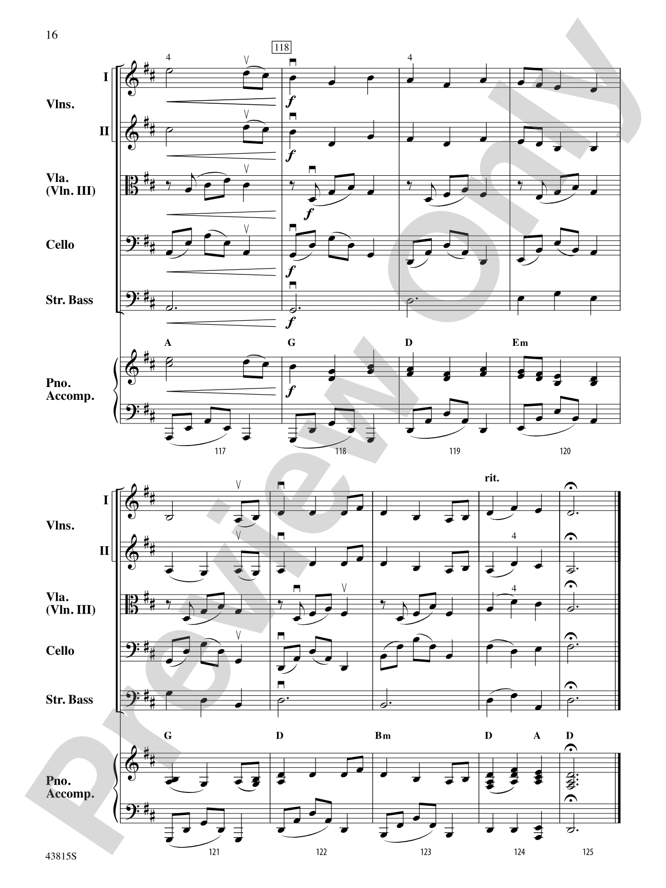 A Revolutionary War Tale: String Orchestra Conductor Score & Parts