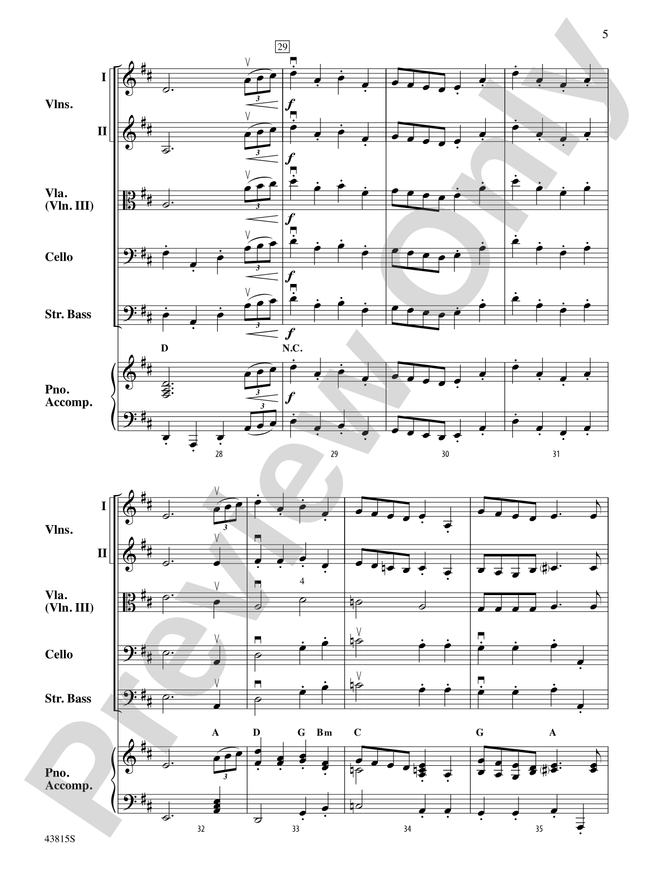 A Revolutionary War Tale: String Orchestra Conductor Score & Parts