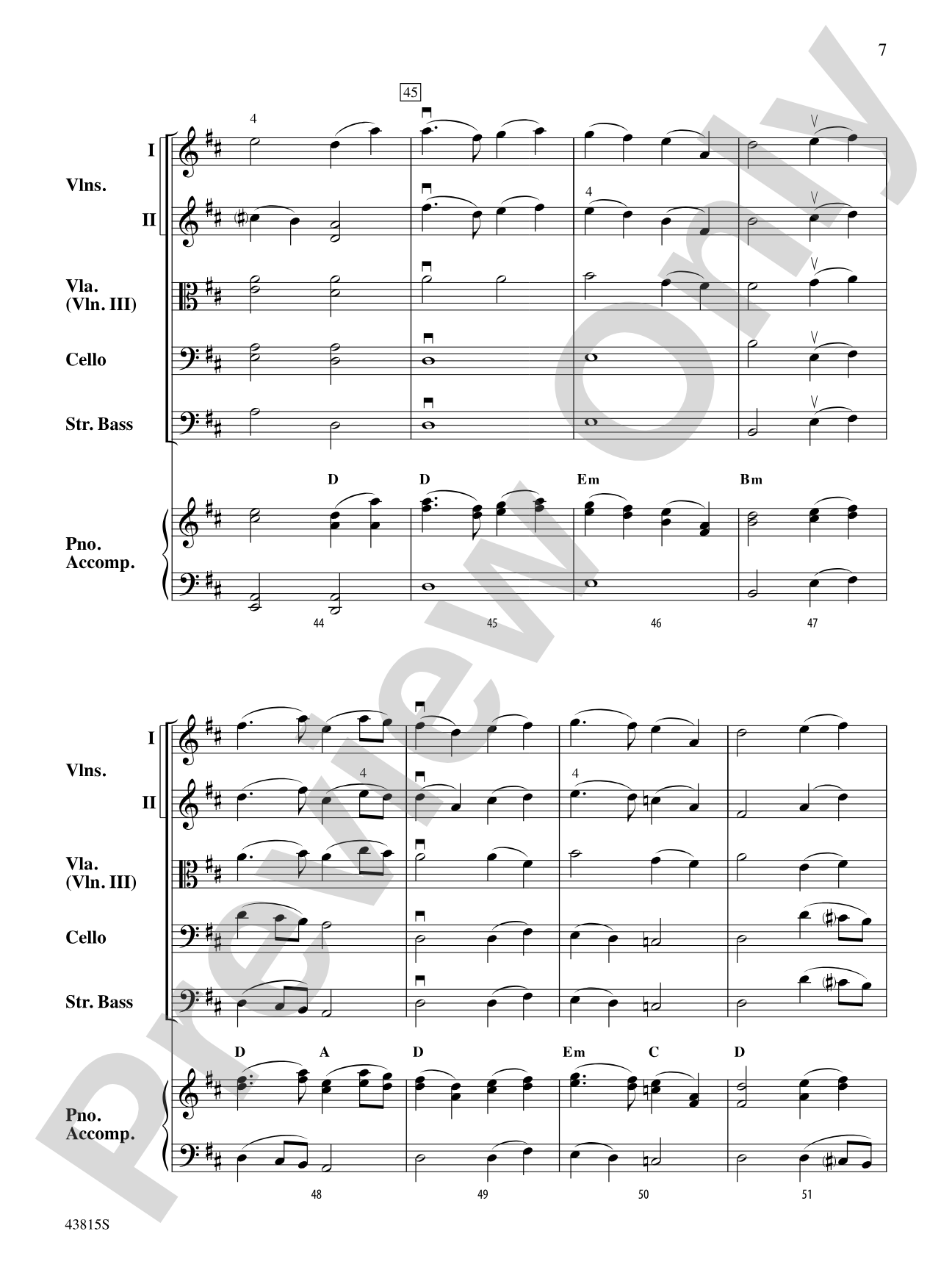 A Revolutionary War Tale: String Orchestra Conductor Score & Parts