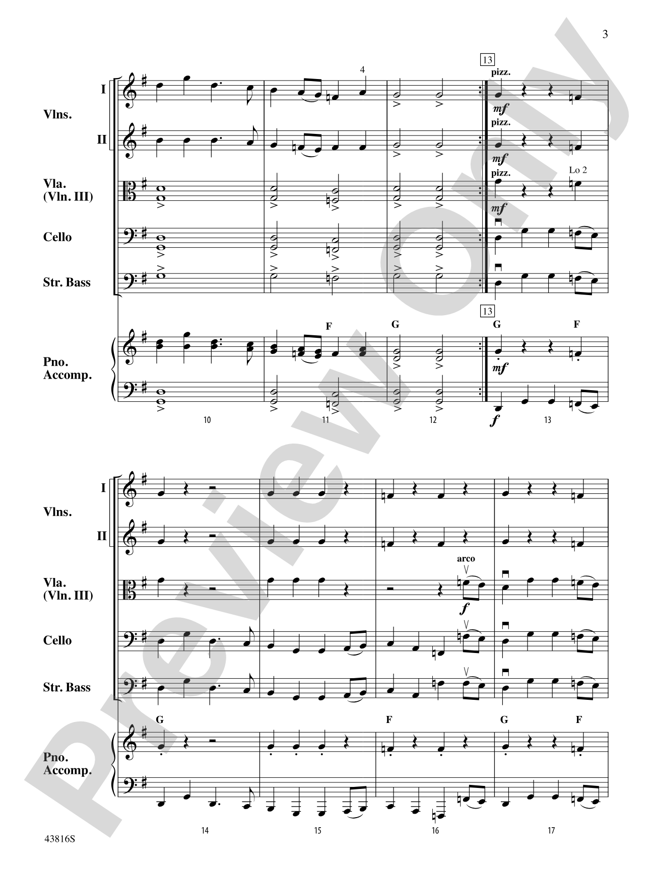 Cèilidh Dances: String Orchestra Conductor Score & Parts