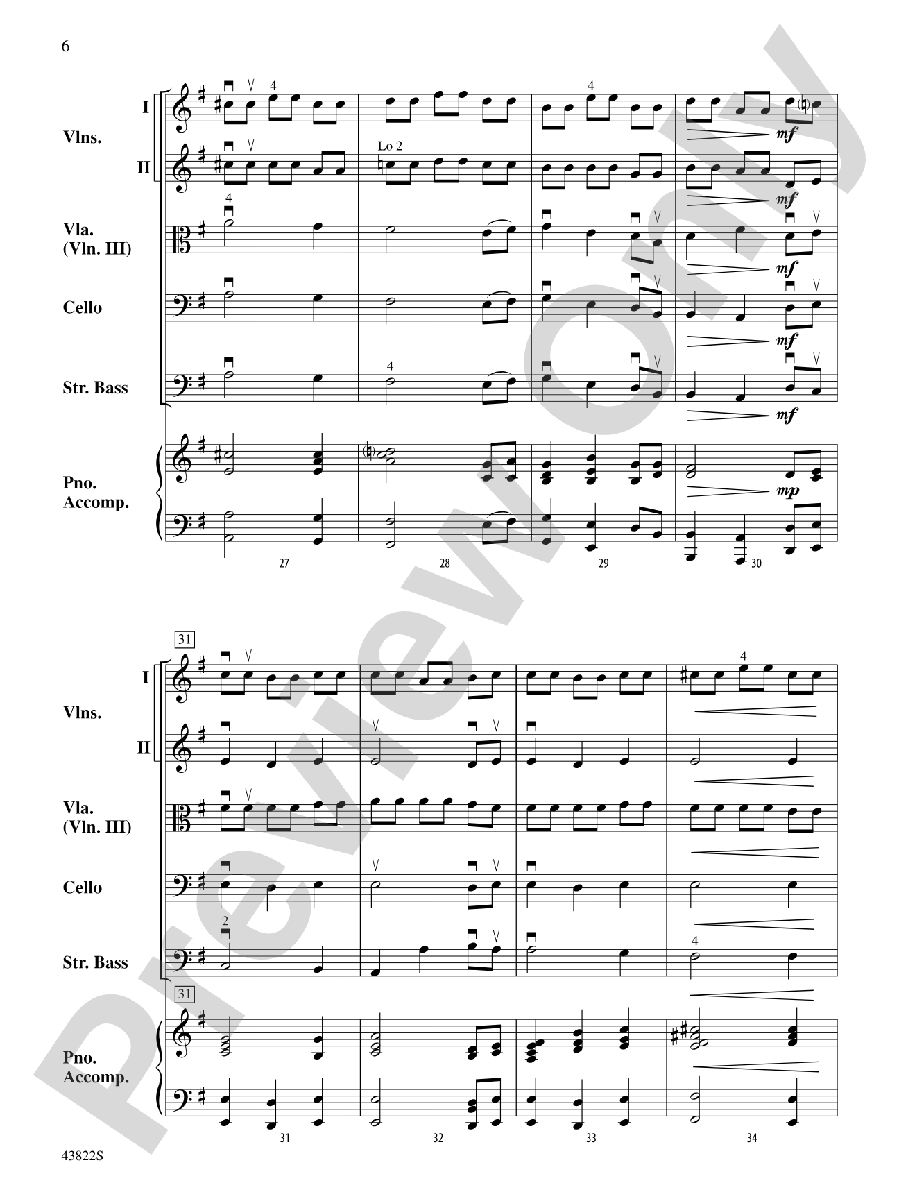 Pilgrim's Chorus (from Tannhäuser): Score