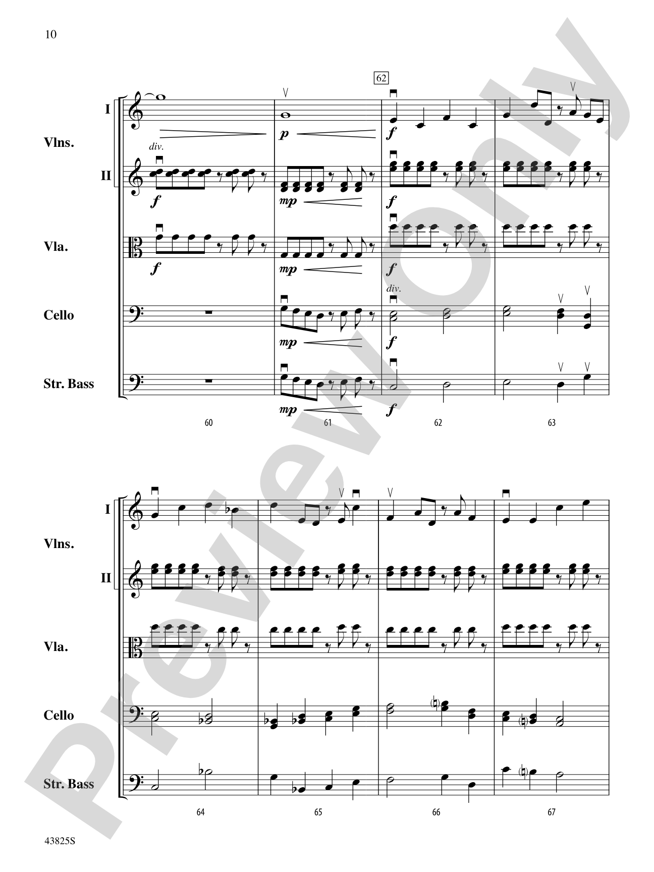 Pi Tunes: String Orchestra Conductor Score & Parts