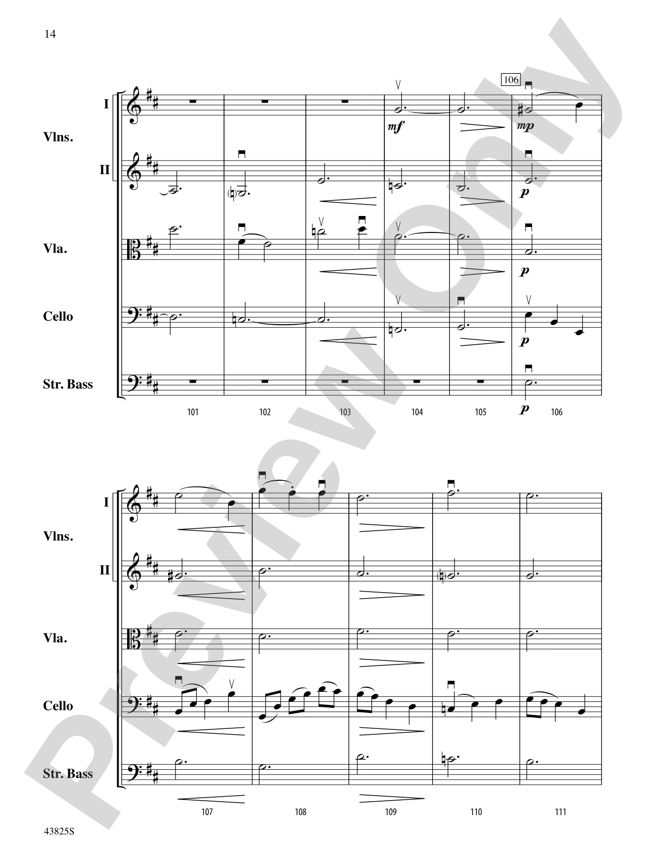 Pi Tunes: String Orchestra Conductor Score & Parts