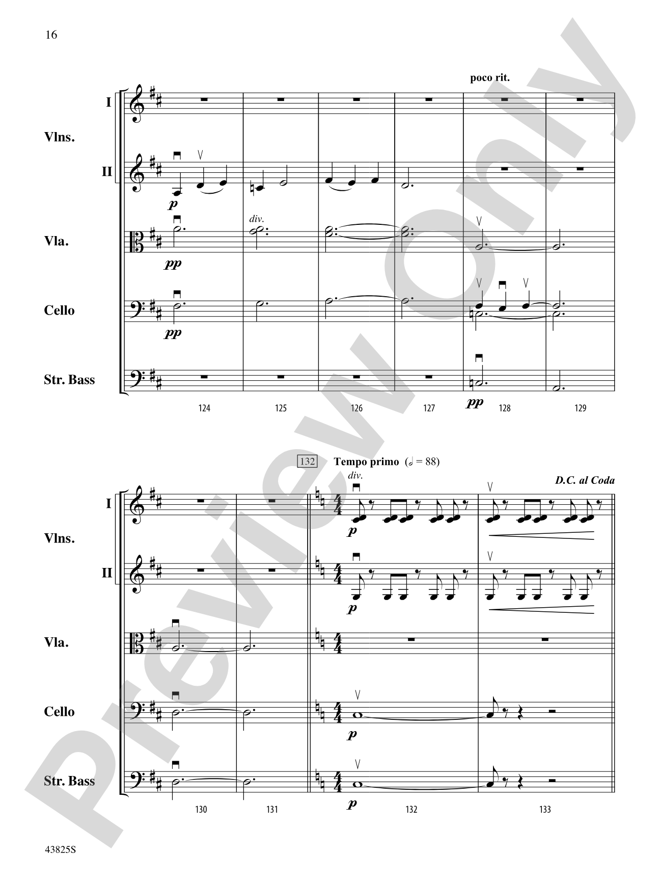Pi Tunes: String Orchestra Conductor Score & Parts