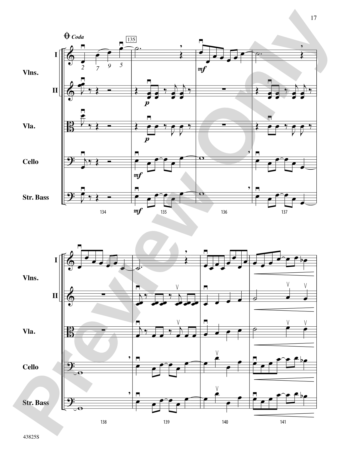 Pi Tunes: String Orchestra Conductor Score & Parts