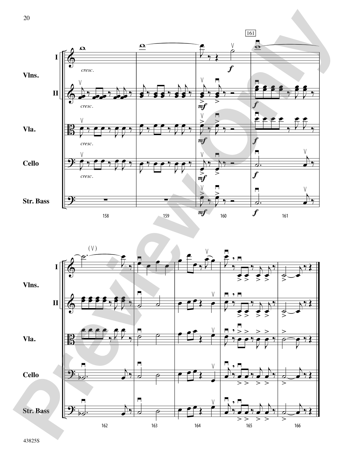 Pi Tunes: String Orchestra Conductor Score & Parts