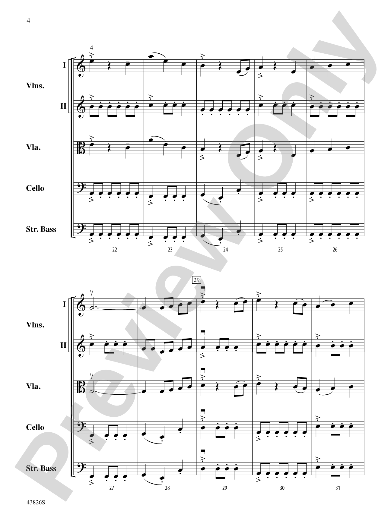 Iroquois Journey: String Orchestra Conductor Score & Parts