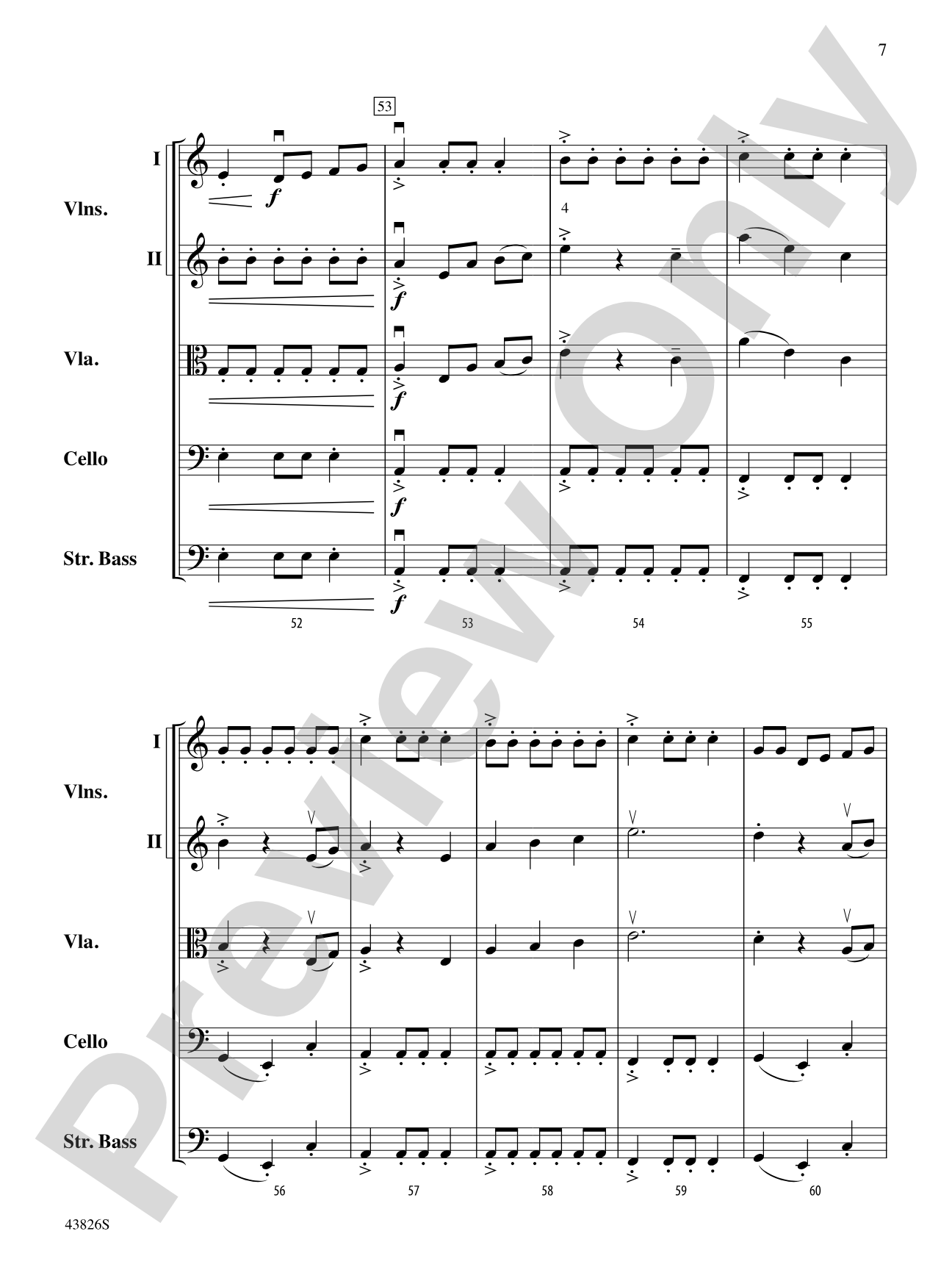 Iroquois Journey: String Orchestra Conductor Score & Parts