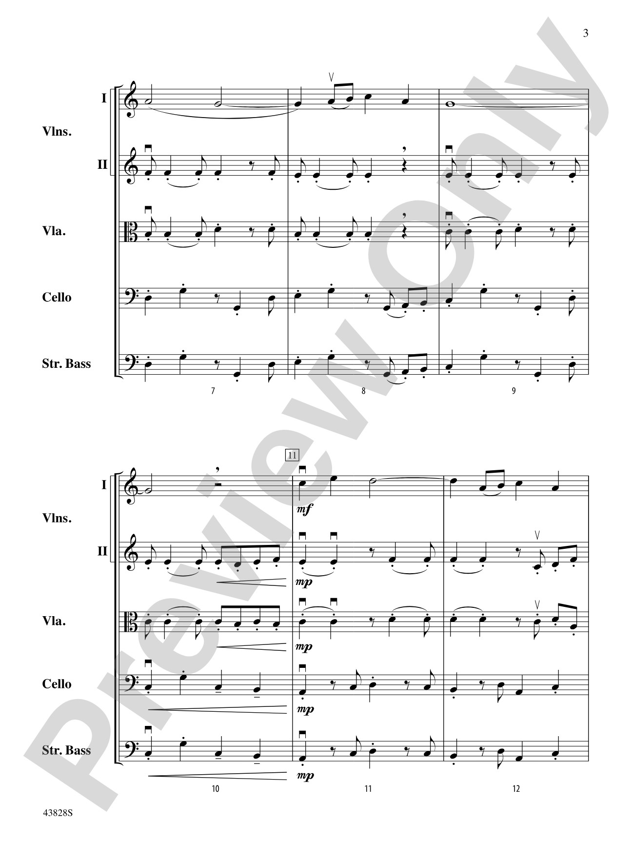 Ciao, Italia: String Orchestra Conductor Score & Parts