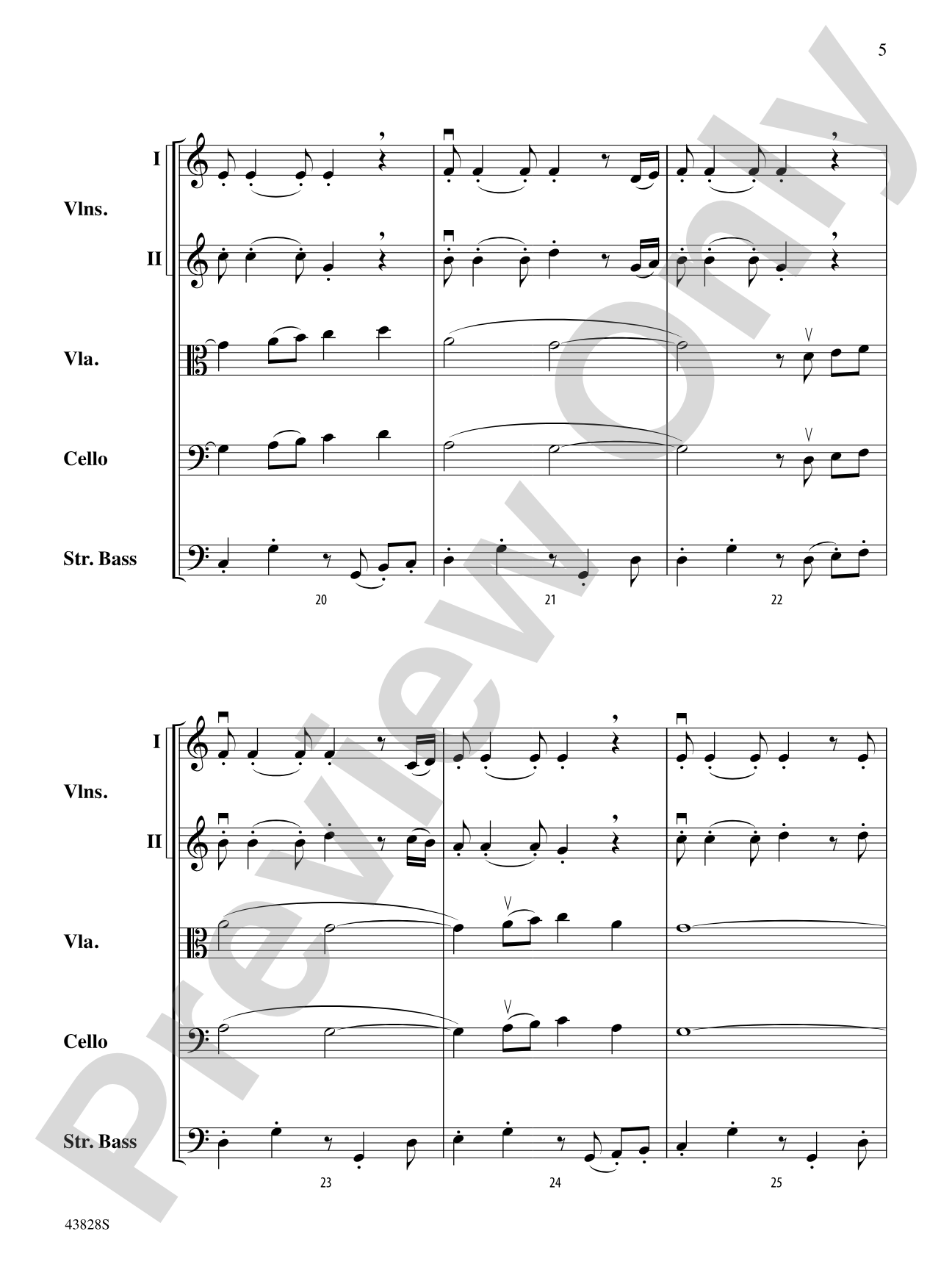 Ciao, Italia: String Orchestra Conductor Score & Parts