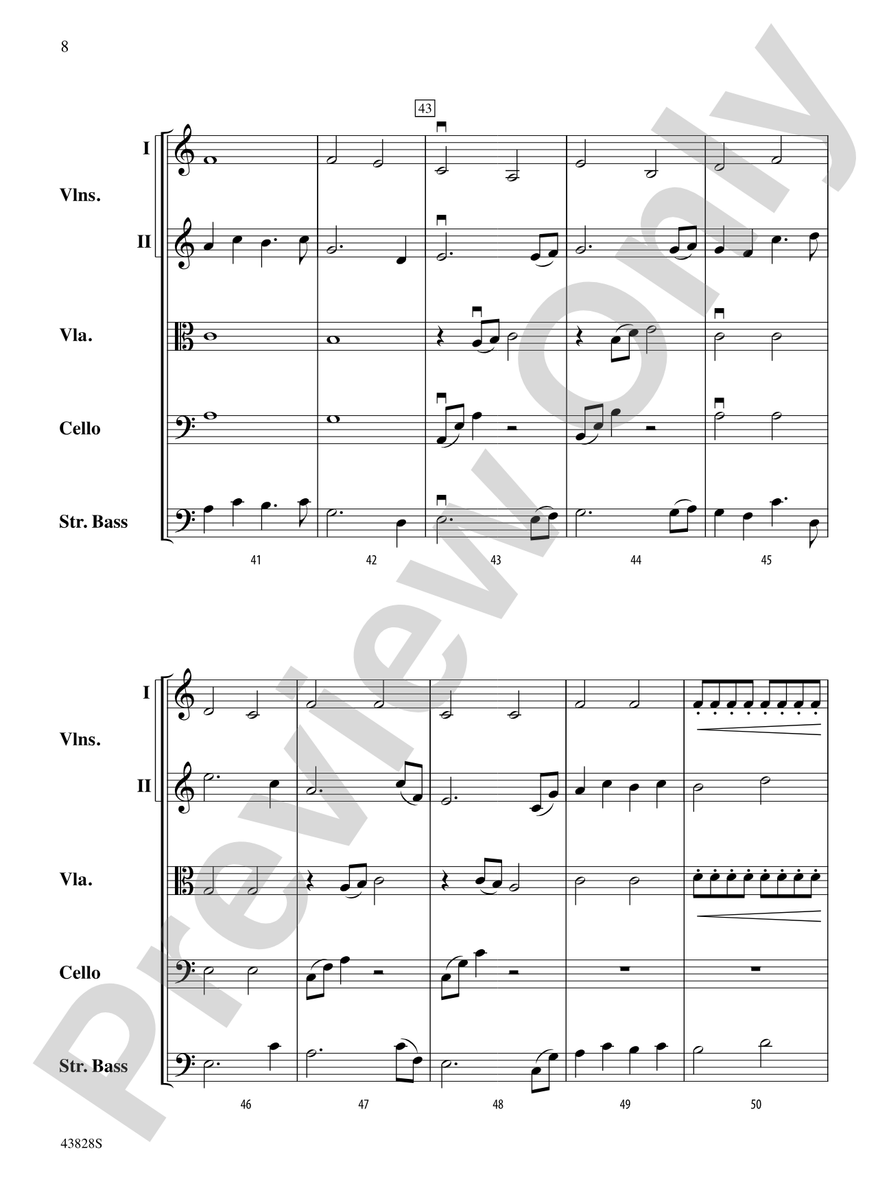 Ciao, Italia: String Orchestra Conductor Score & Parts
