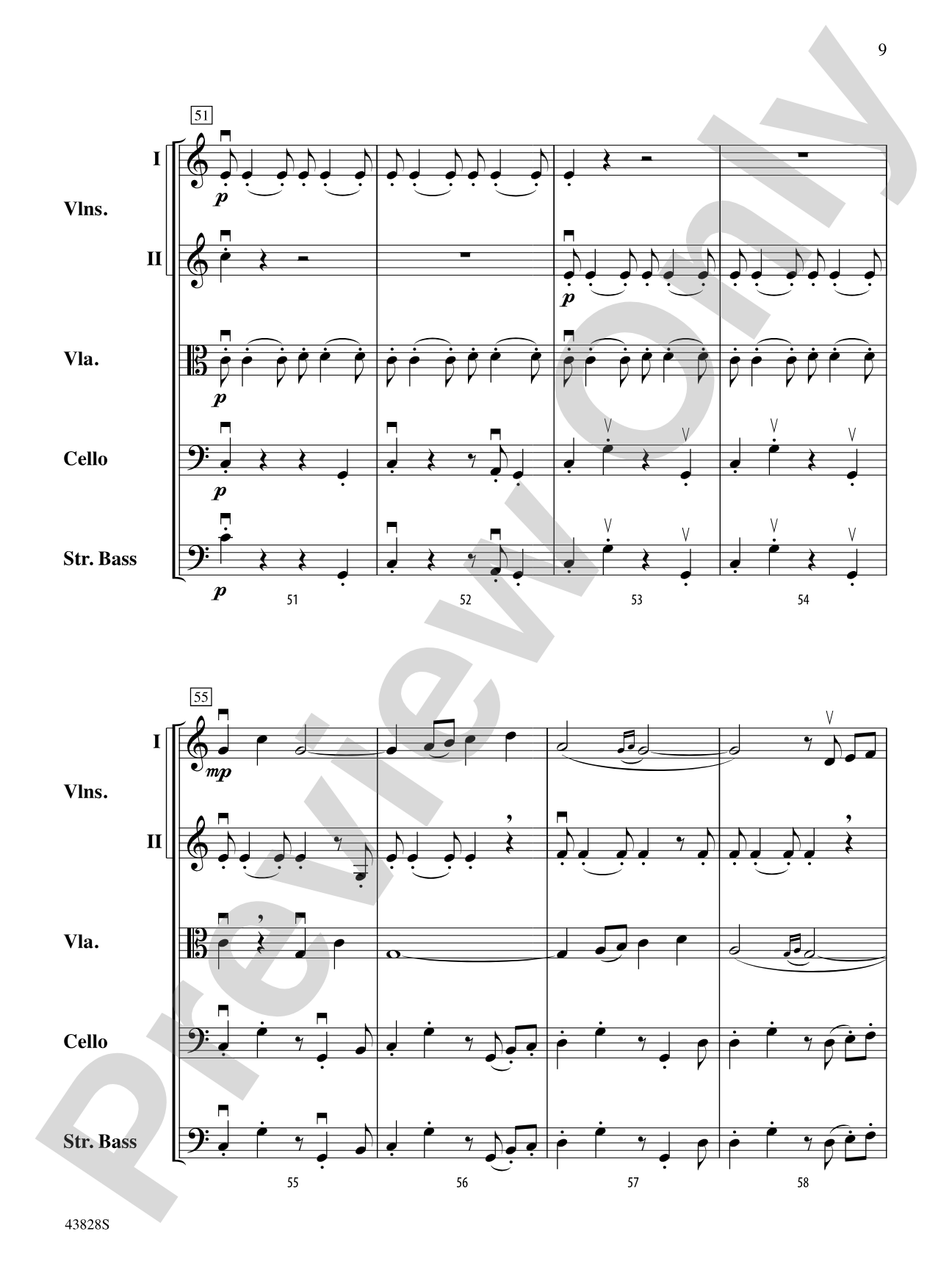 Ciao, Italia: String Orchestra Conductor Score & Parts