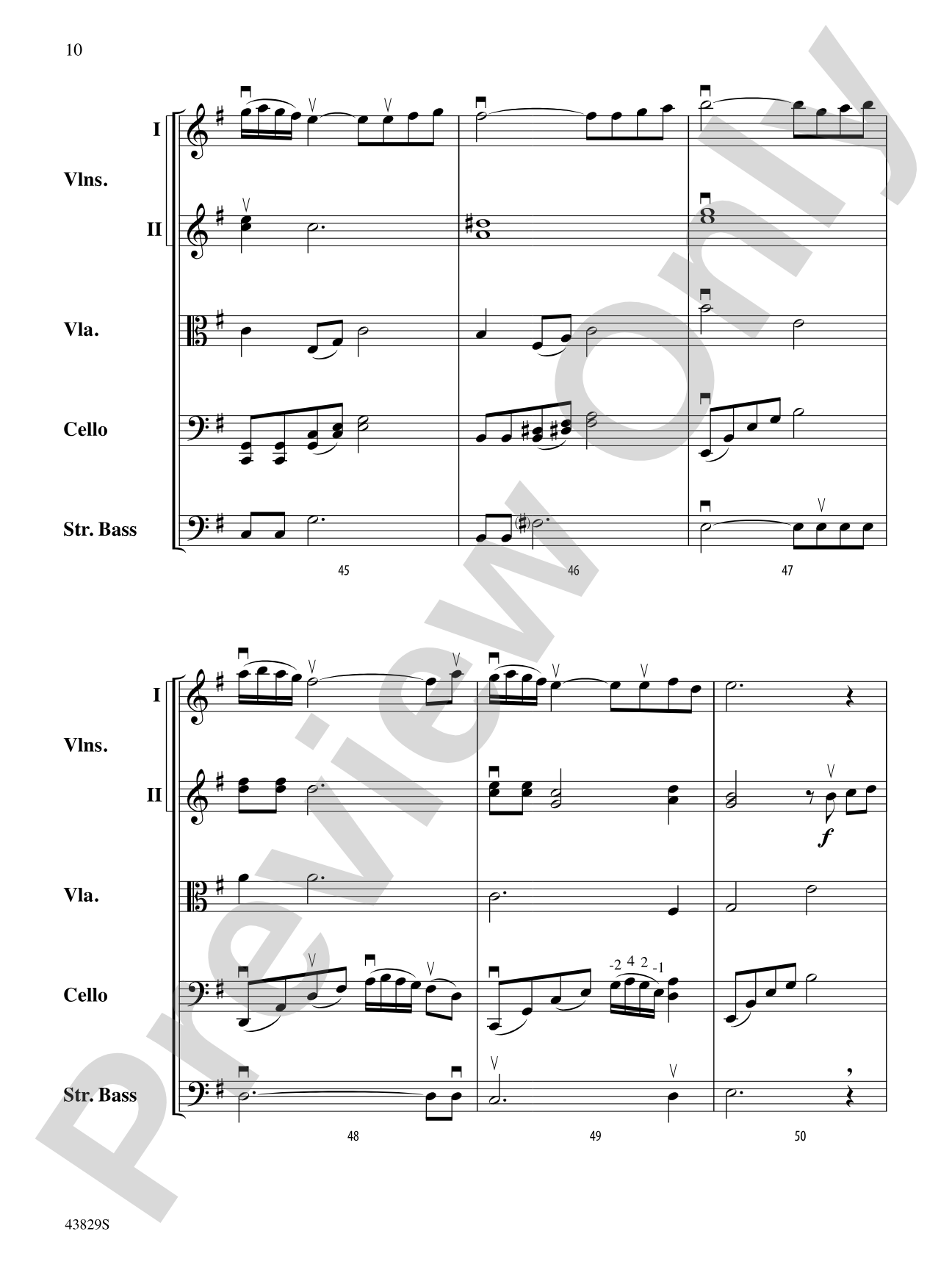 Matador: String Orchestra Conductor Score & Parts