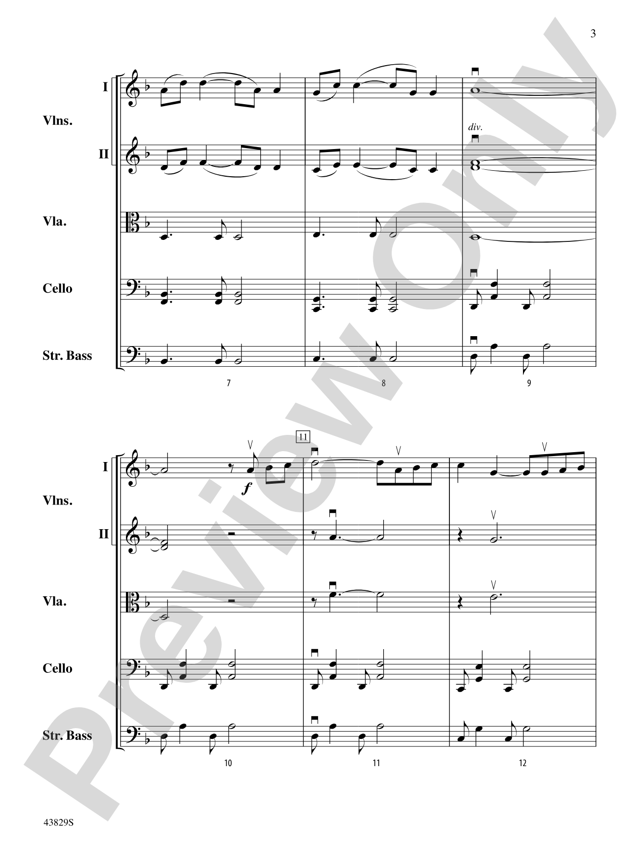 Matador: String Orchestra Conductor Score & Parts