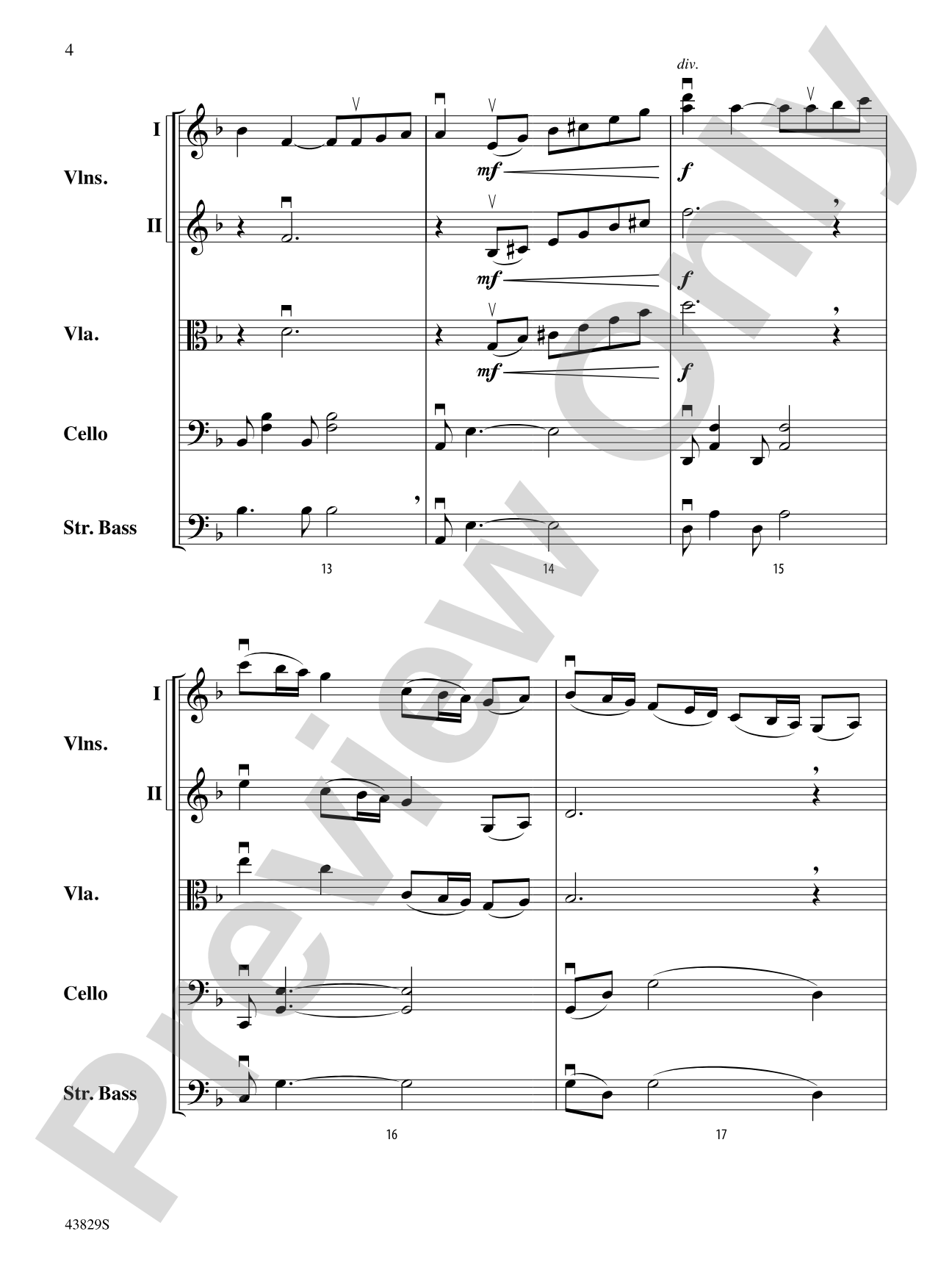 Matador: String Orchestra Conductor Score & Parts
